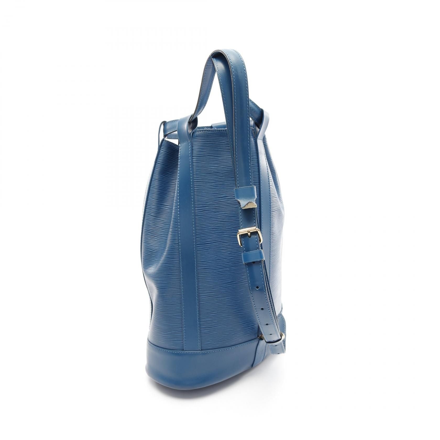 Louis Vuitton Randonnee Pm Toledo Blue Shoulder Bag M 52355