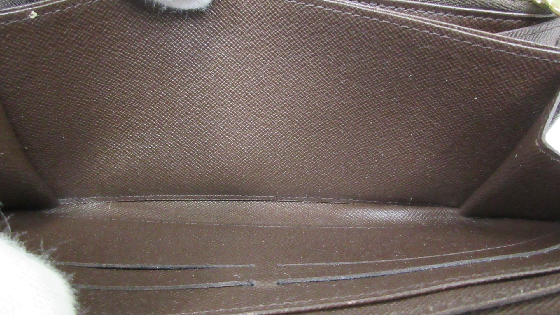 Louis Vuitton Zippy Wallet, Damier Ebene