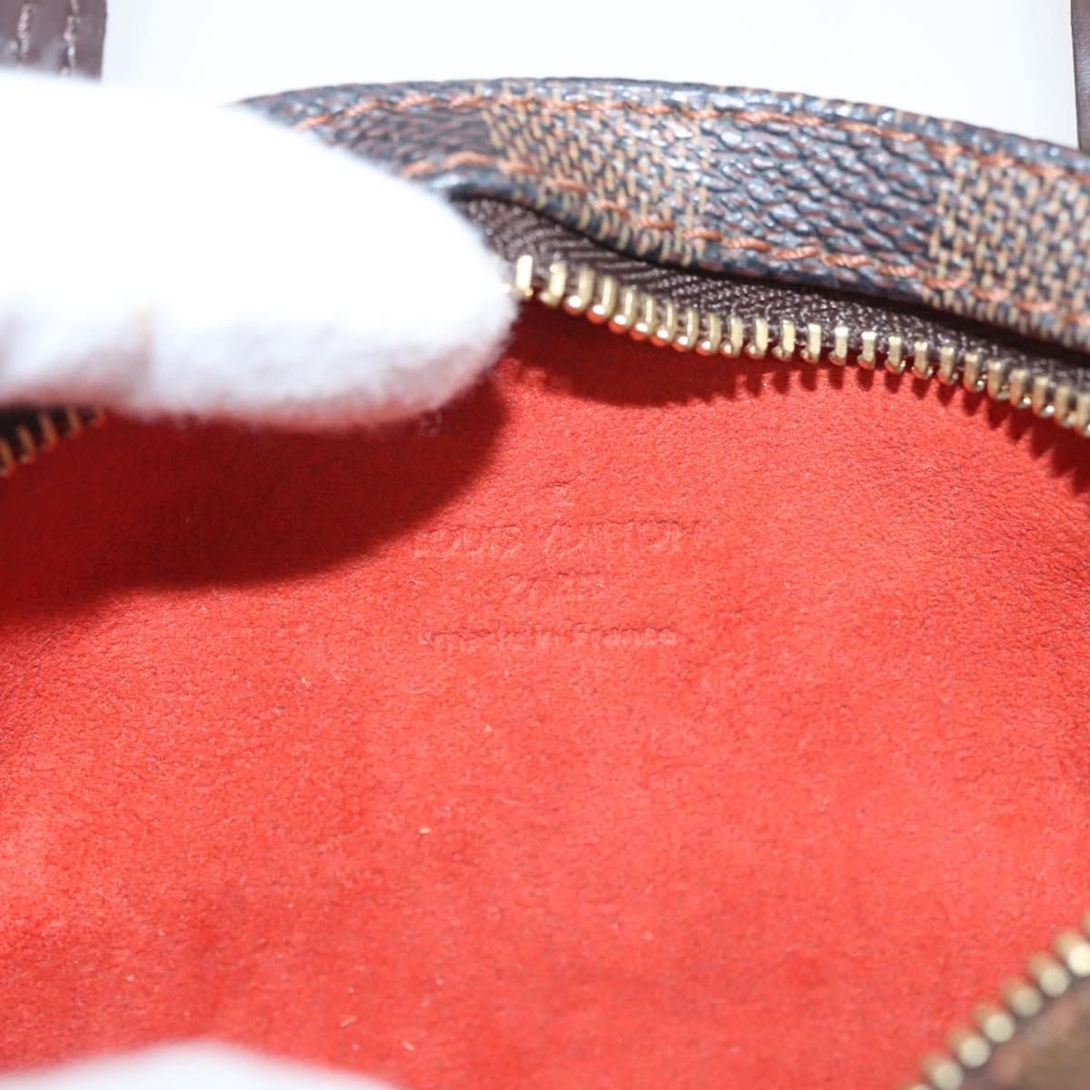 Louis Vuitton Damier Ebene Manosque Gm Accessory Pouch N 51120 Lv Auth