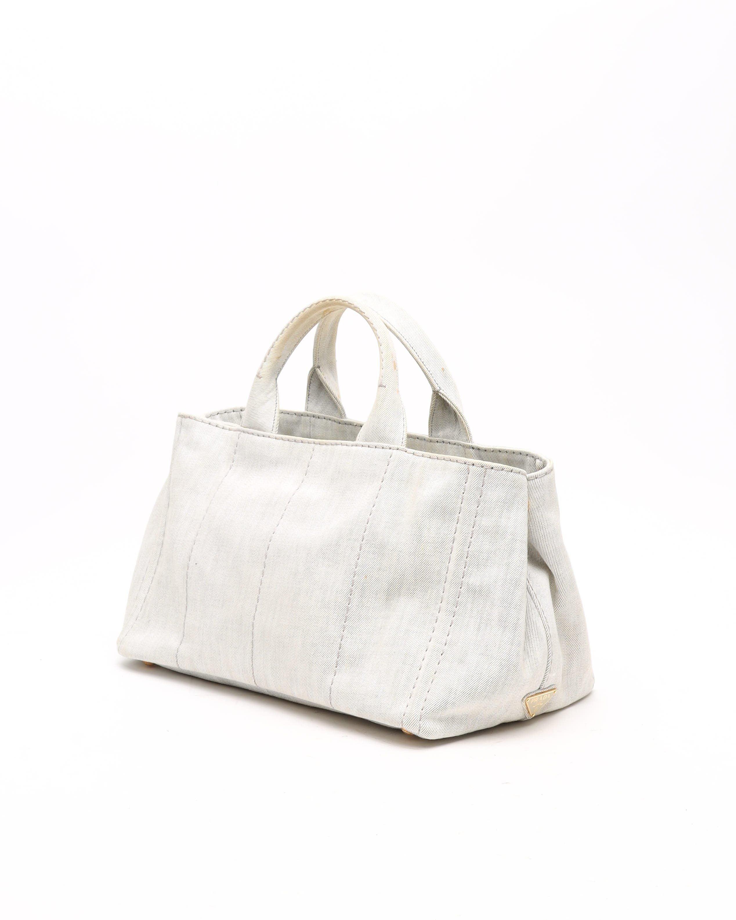 Prada Medium Canapa Tote Bag