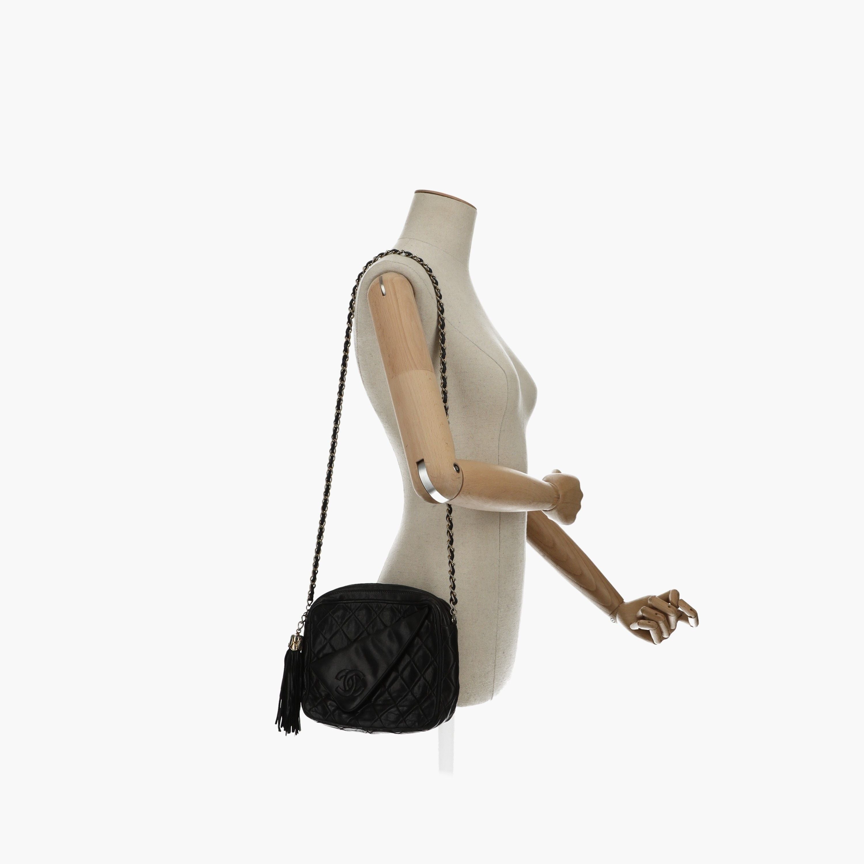 Chanel Camera Tassel Crossbody Bag