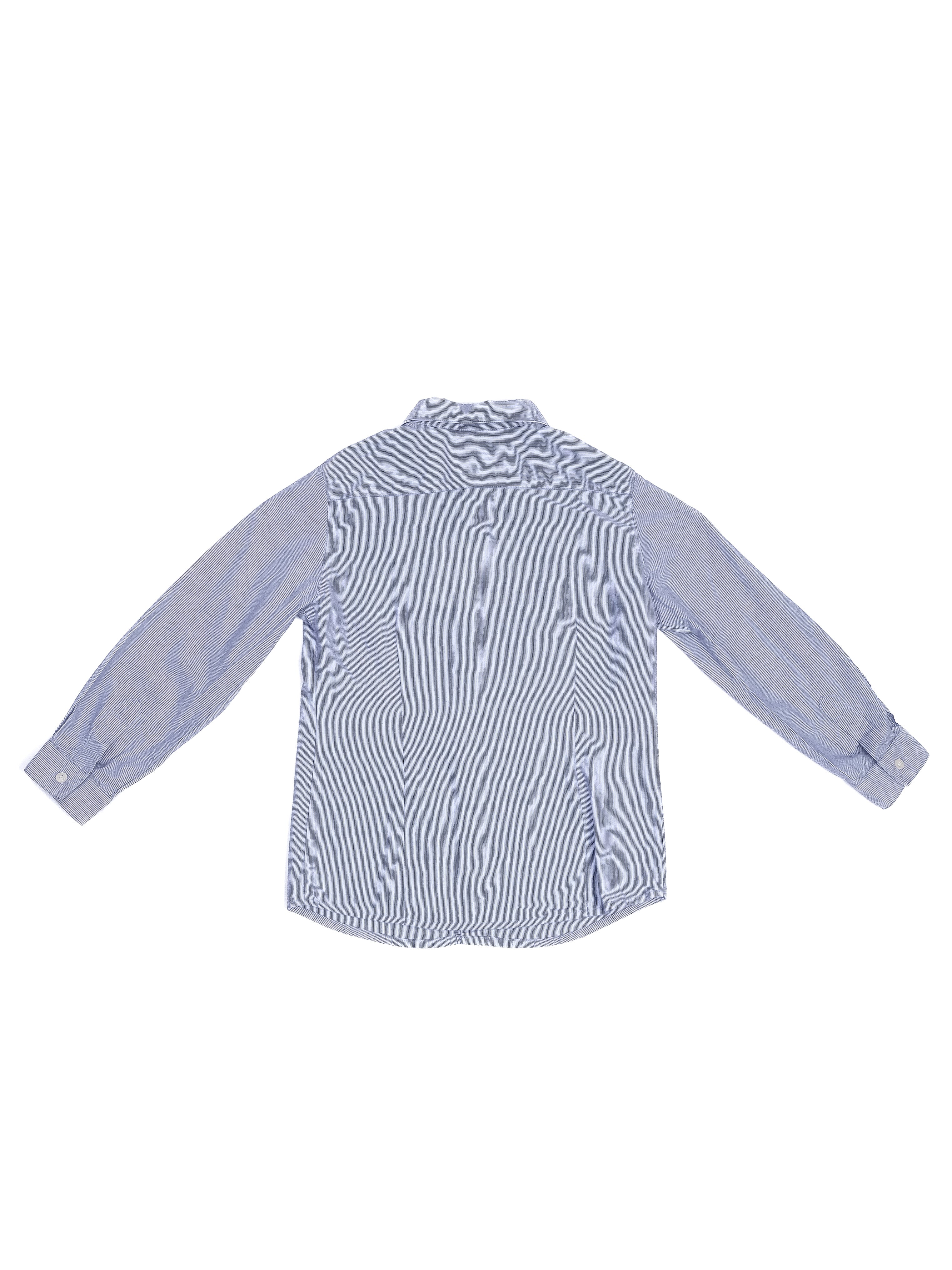 EXCELLENT Bonpoint Gray Cotton Shirt for Kids Size 4