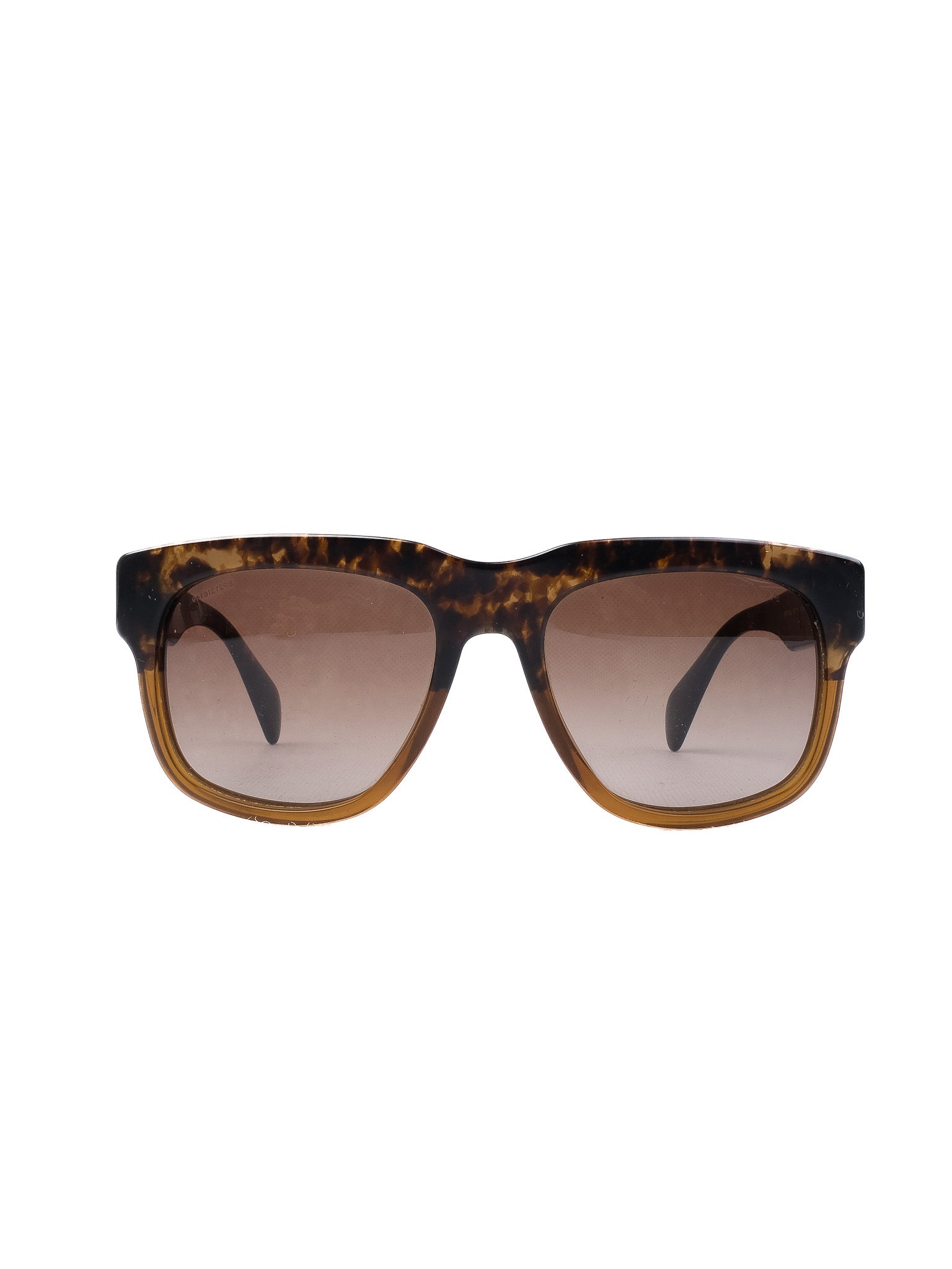 Excellent Prada Tortoiseshell Sunglasses Brown Gradient Lenses