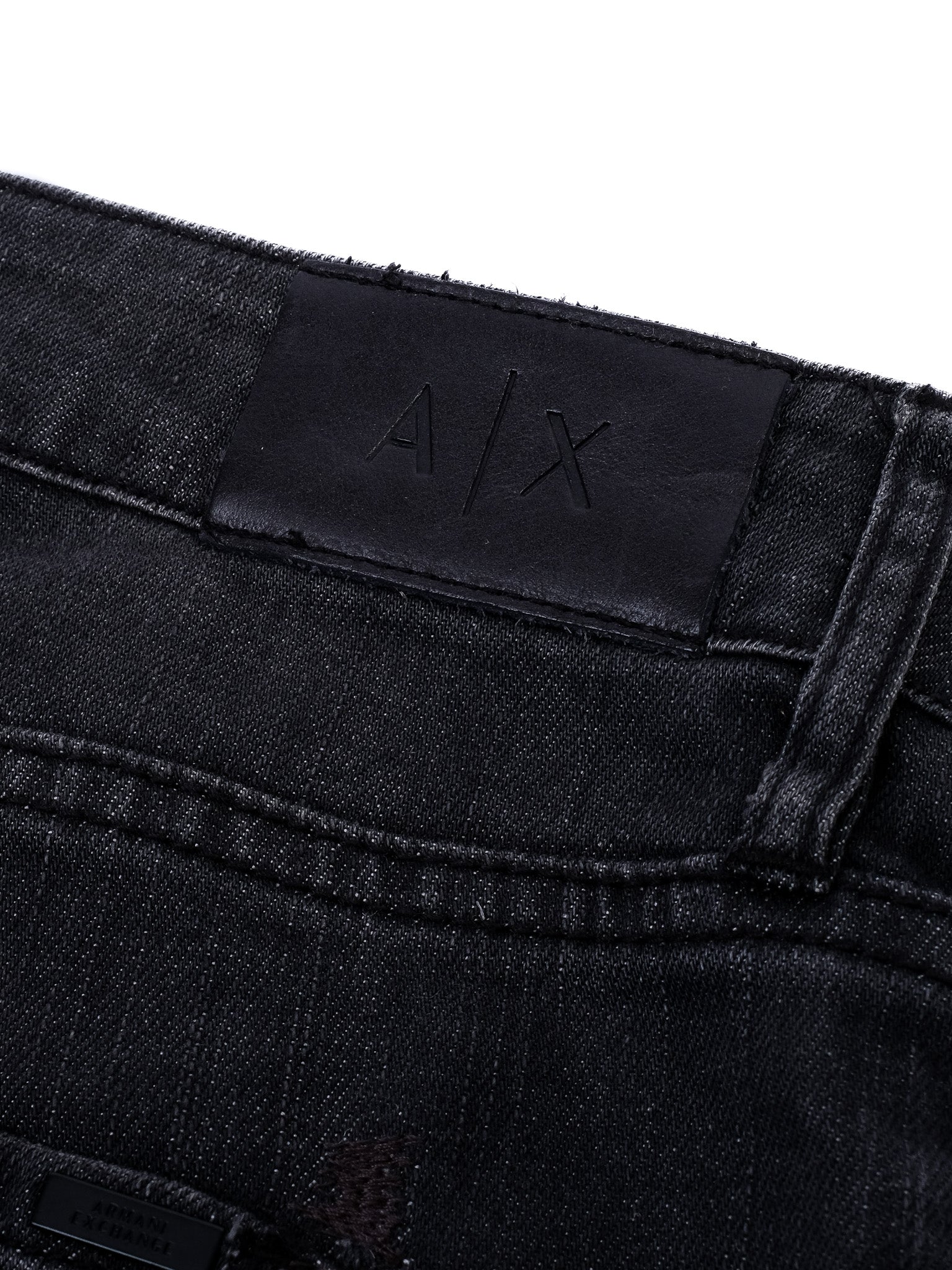 EXCELLENT Armani Exchange Gray Distressed Jeans for Women