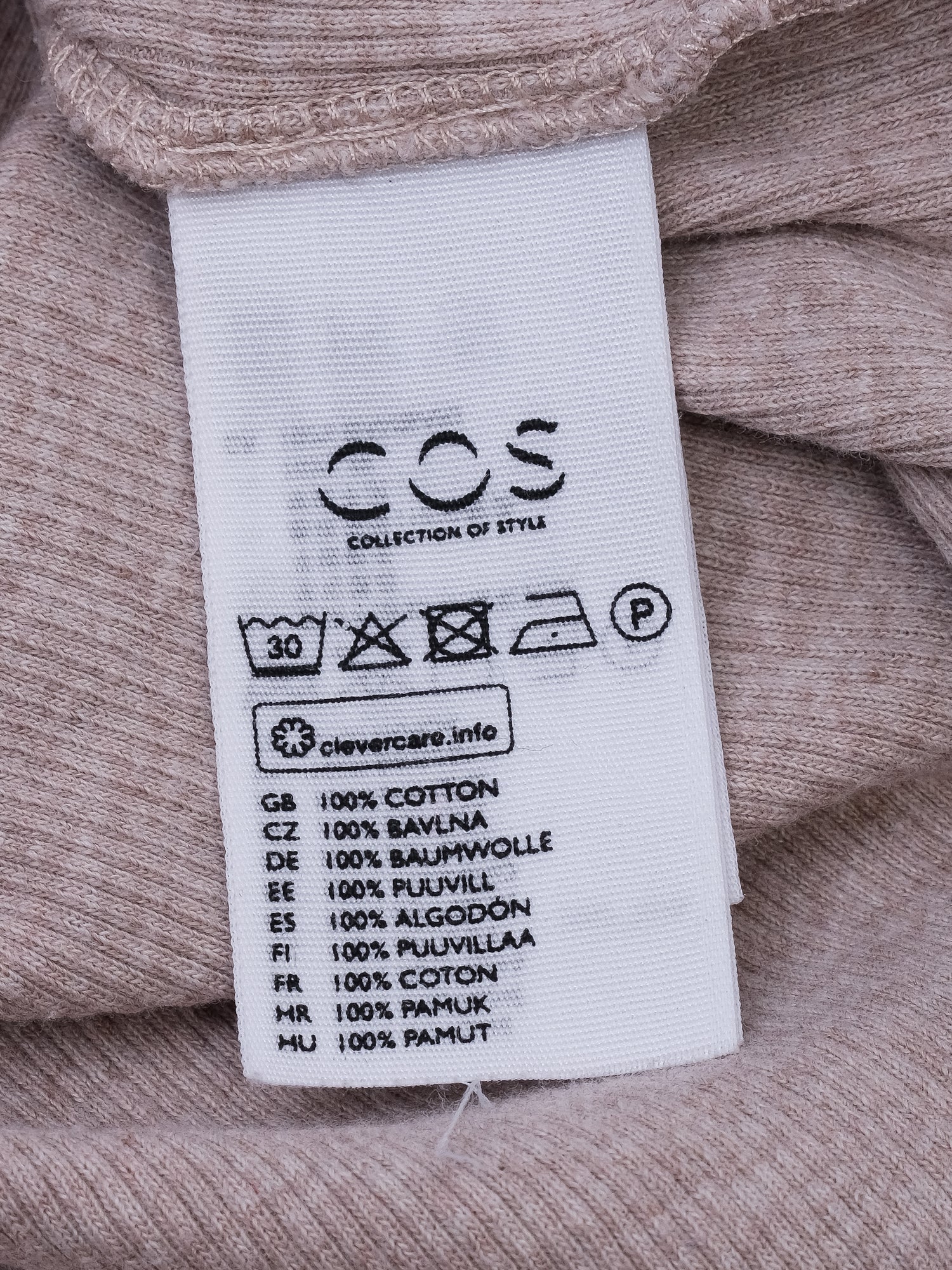 Excellent COS Gray Cotton Sweater for Kids Size 8
