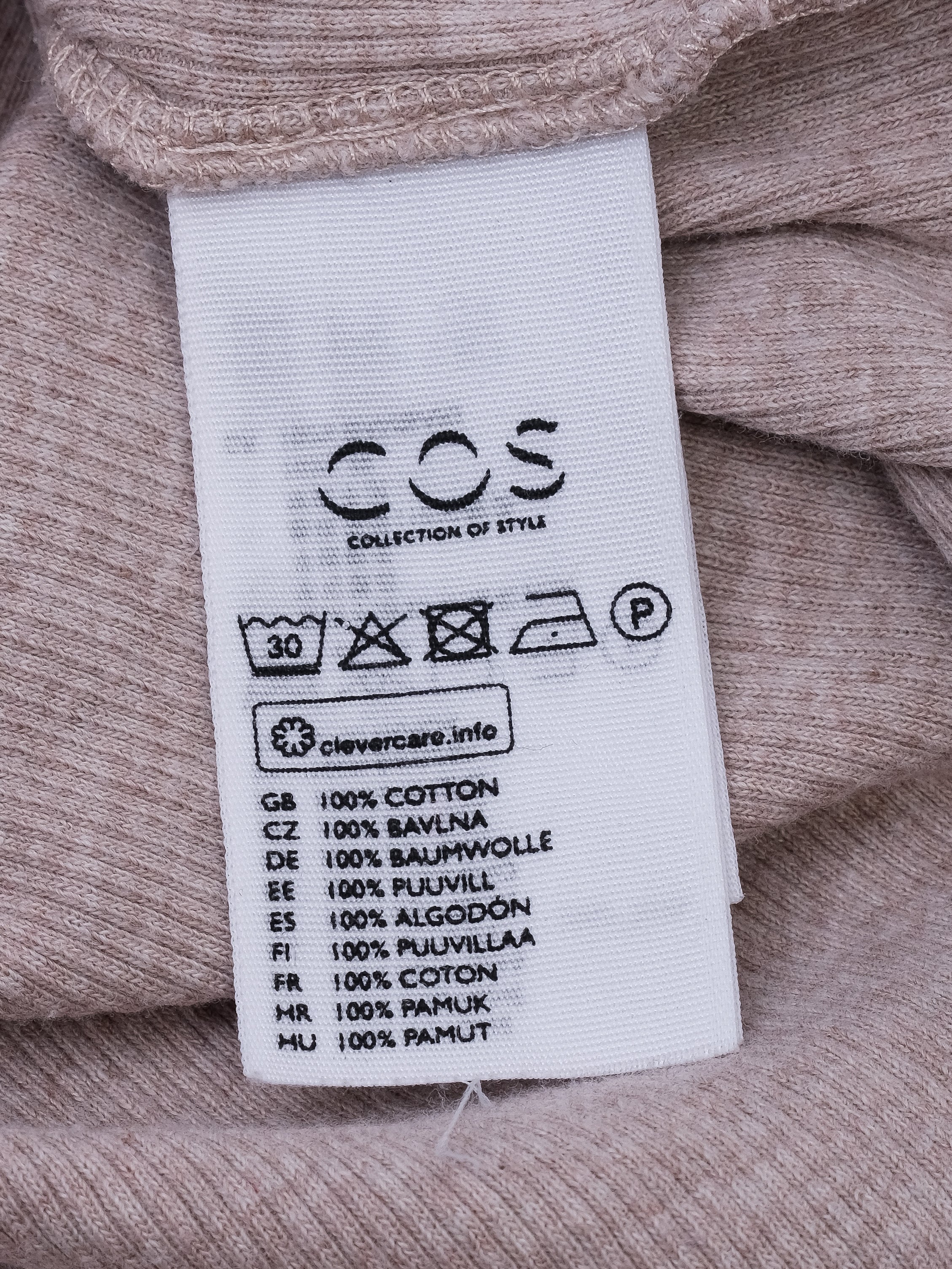 Excellent COS Gray Cotton Sweater for Kids Size 8