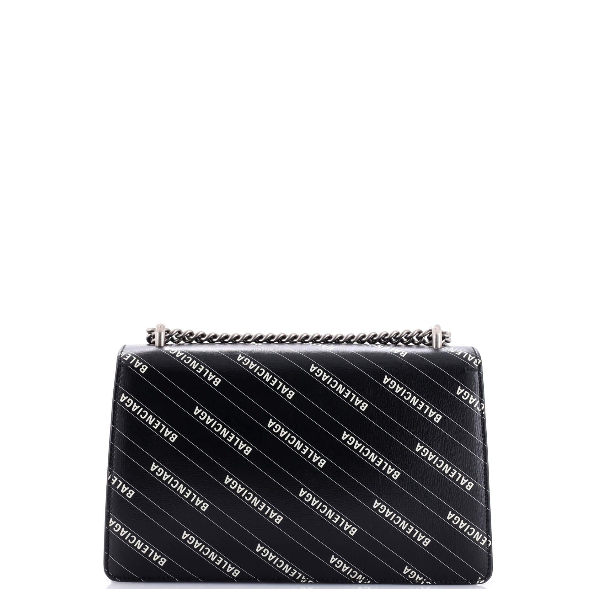 Gucci X Balenciaga The Hacker Project Dionysus Bag Logo Printed Leather Small