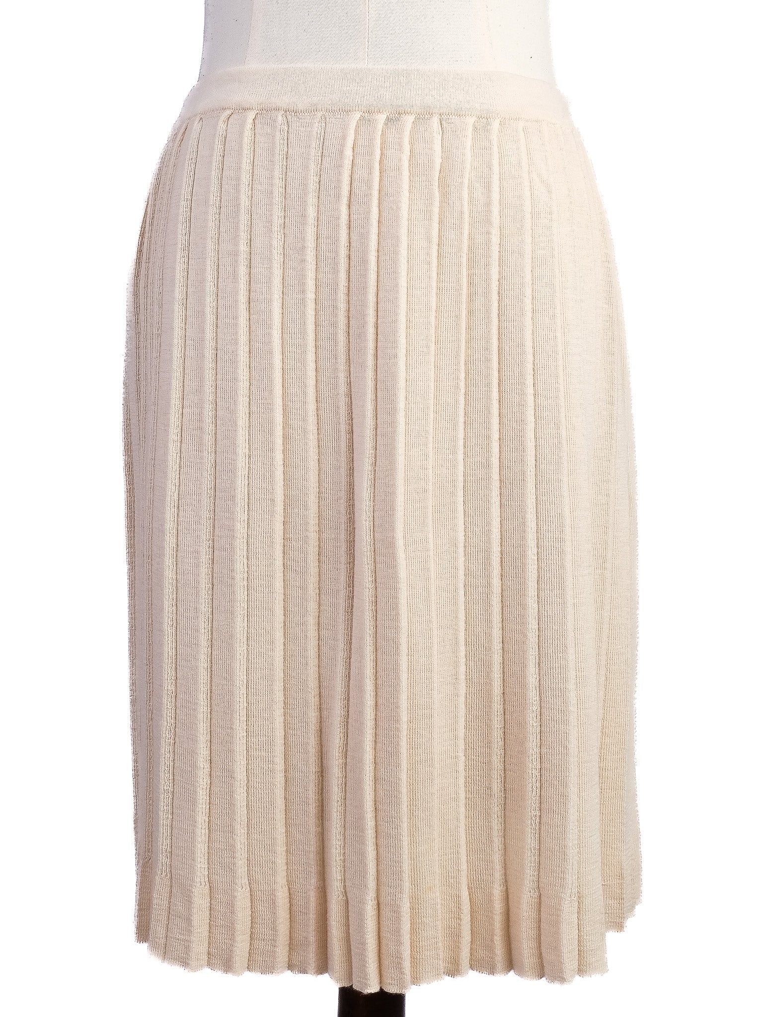 Excellent Philosophy Di Lorenzo Serafini White Wool Cardigan Set Size S