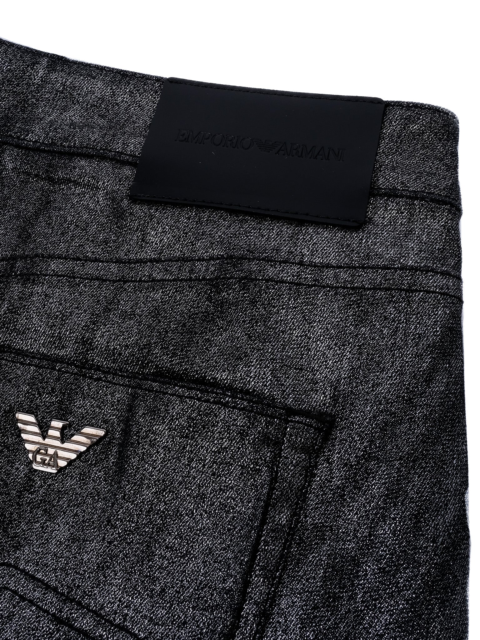 Excellent Emporio Armani Gray Cotton Pants Size S Women