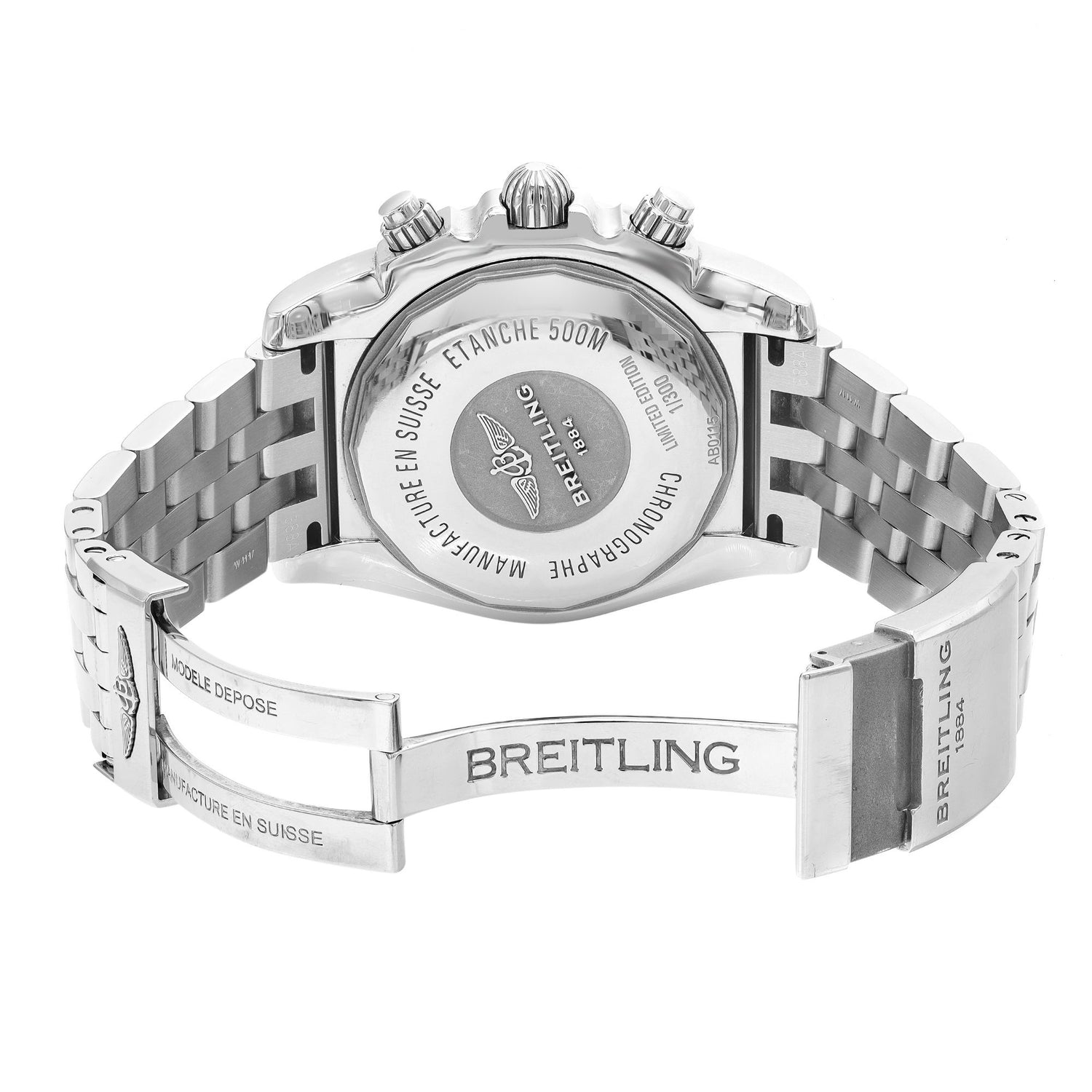 Breitling Chronomat 44 Japan Limited Edition Gray Dial Watch AB01151A/F577-388A
