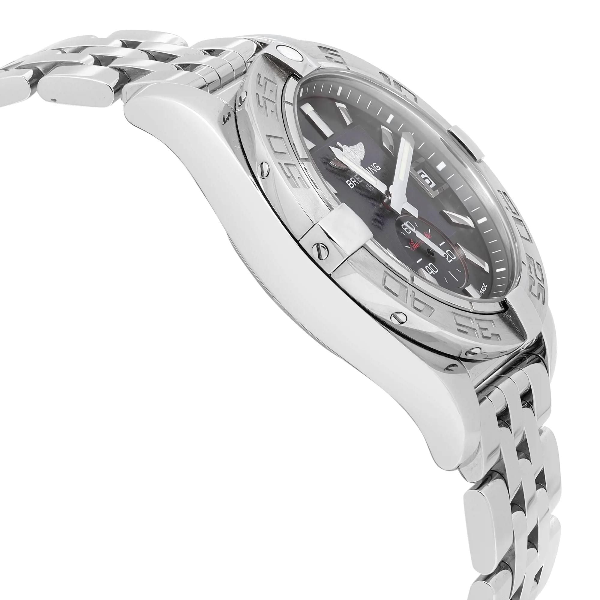 Breitling Galactic 36 Steel Black Dial Automatic Unisex Watch A3733011/BA33SS