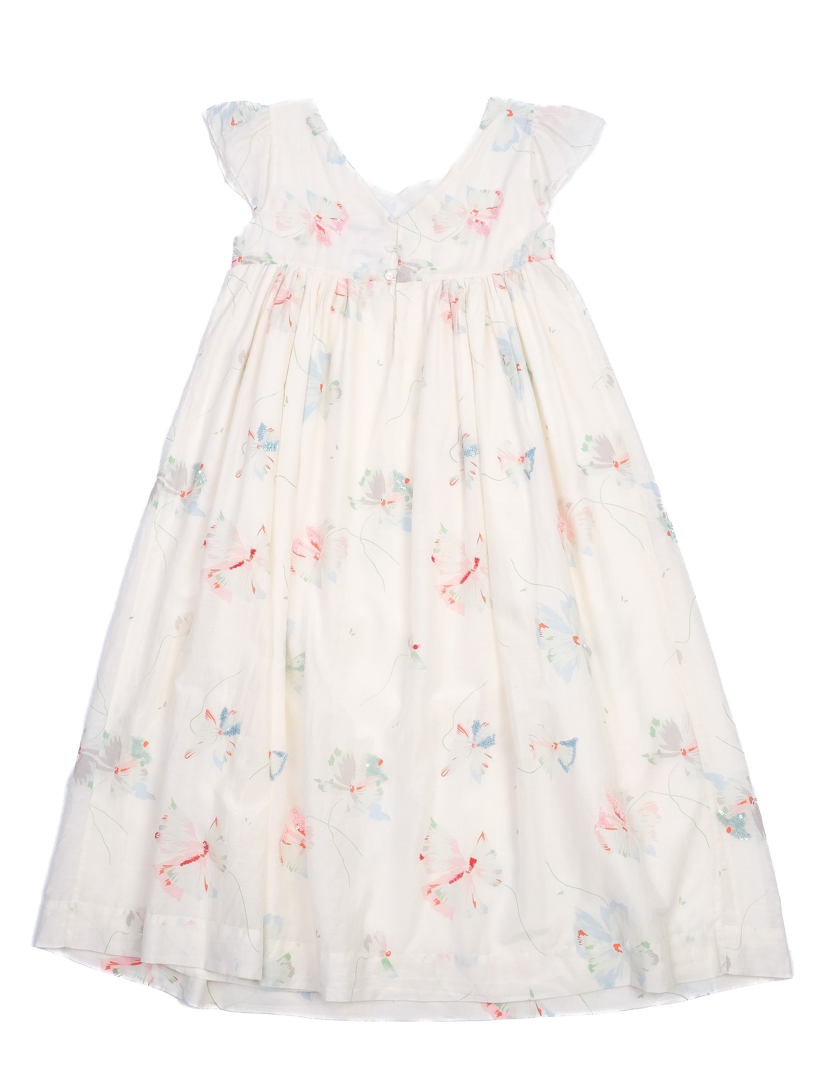 Excellent Bonpoint Sleeveless Floral Dress for Kids Size 12