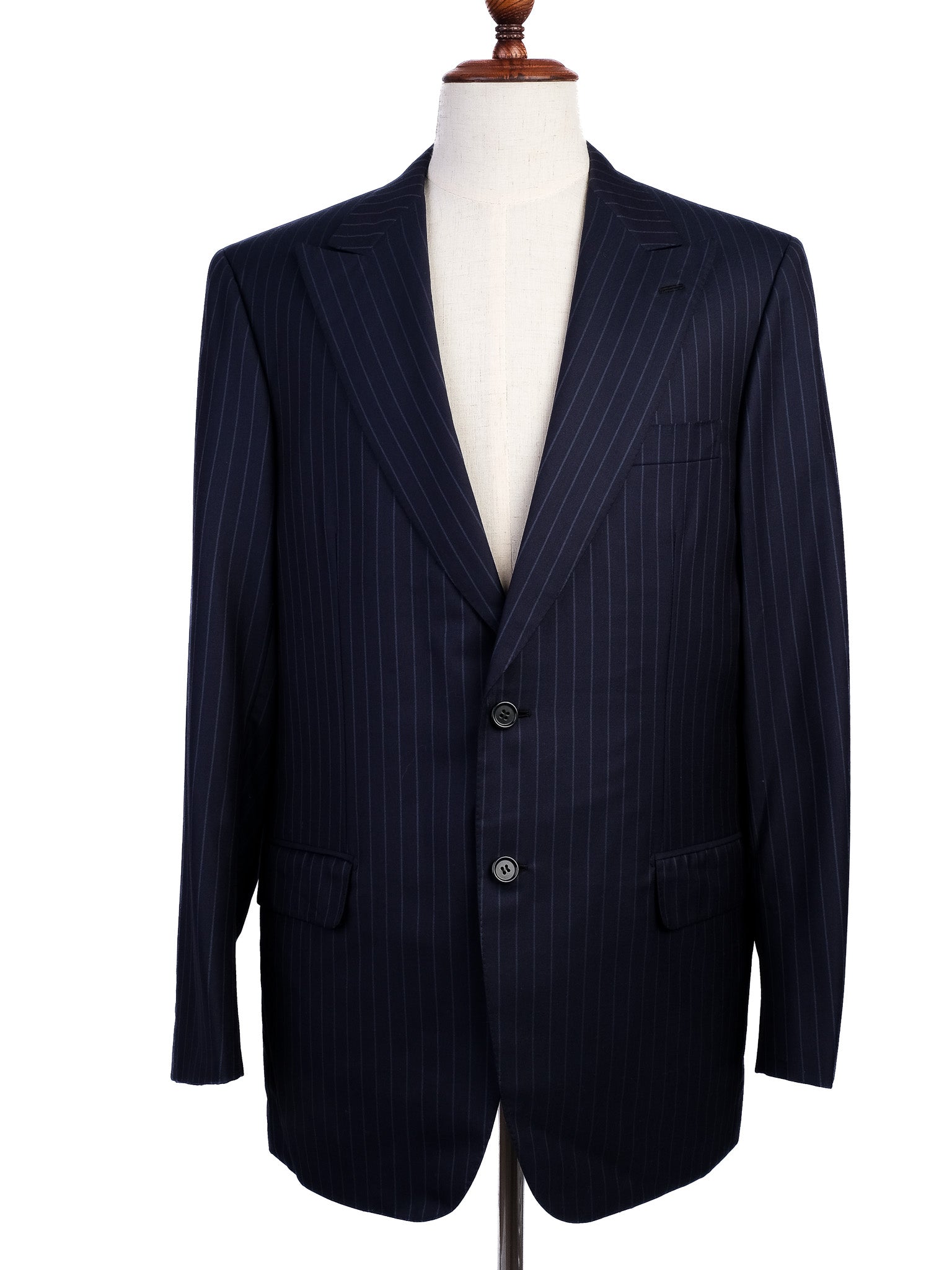 BRIONI MenÕs Blue Pinstripe Suit Excellent Condition Size L