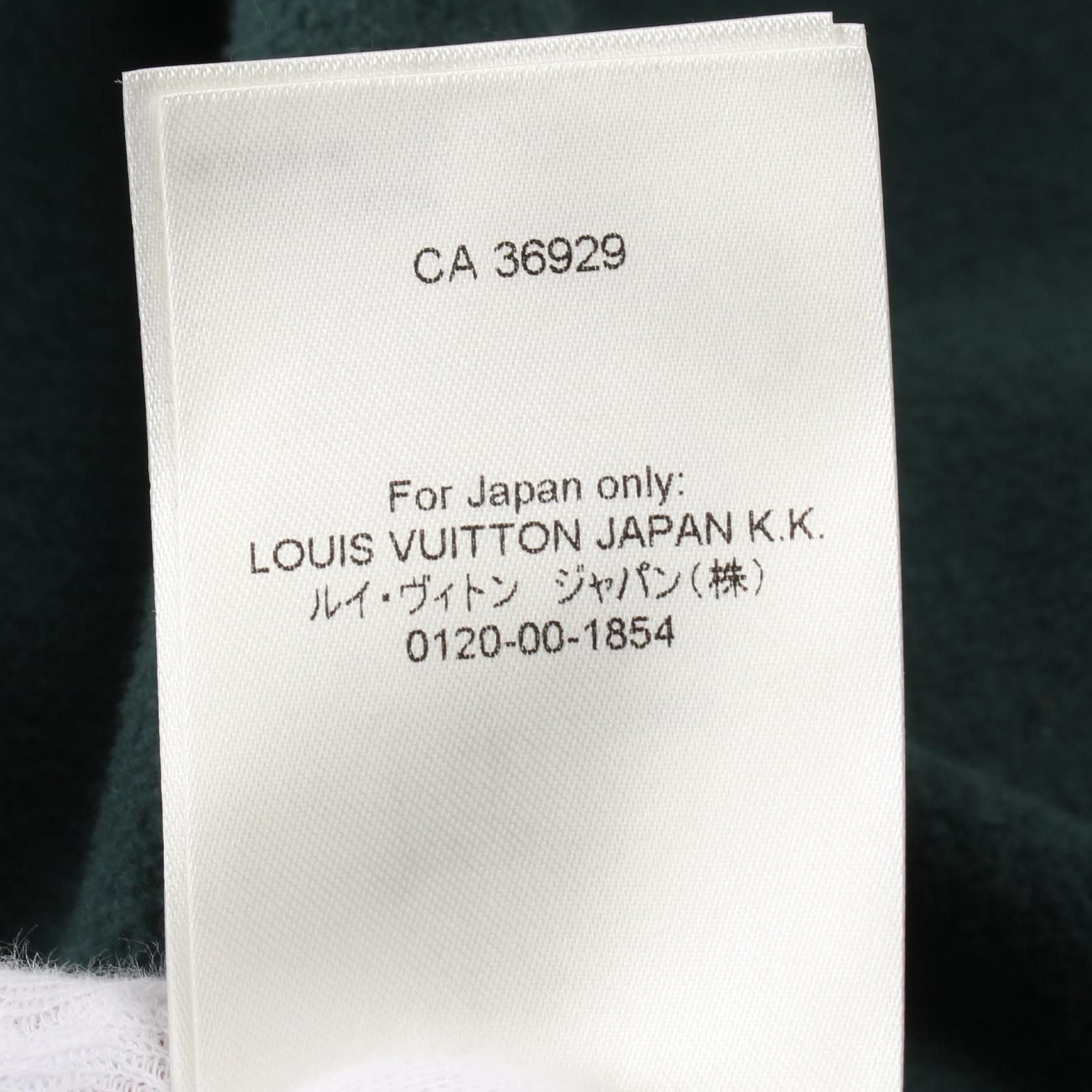 Louis Vuitton Green Blue Hoodie Rm 222 Ihn Hny 83w