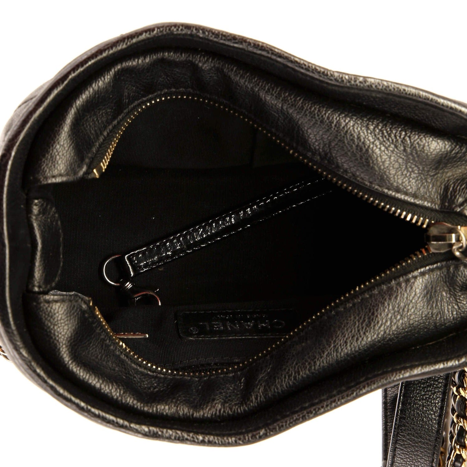 Chanel Gabrielle Hobo Quilted Goatskin And Patent Small