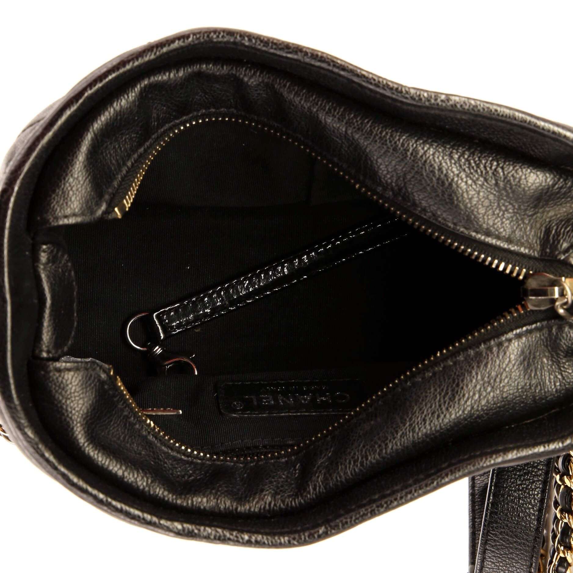 Chanel Gabrielle Hobo Quilted Goatskin And Patent Small