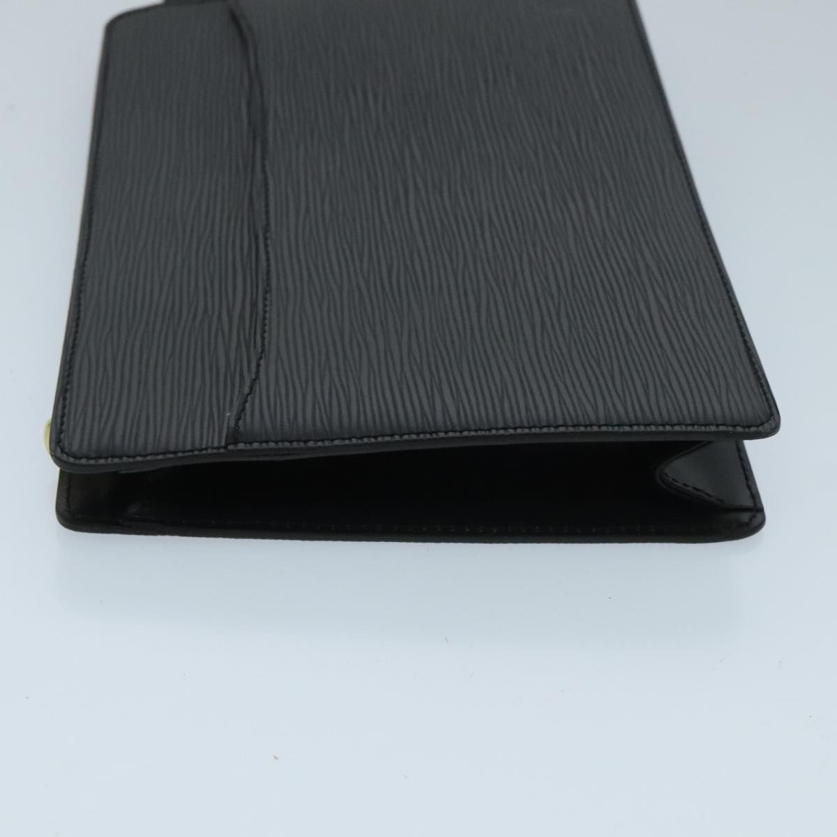 Louis Vuitton Epi Pochette Homme Clutch Bag Black Noir M 52522 Lv Auth