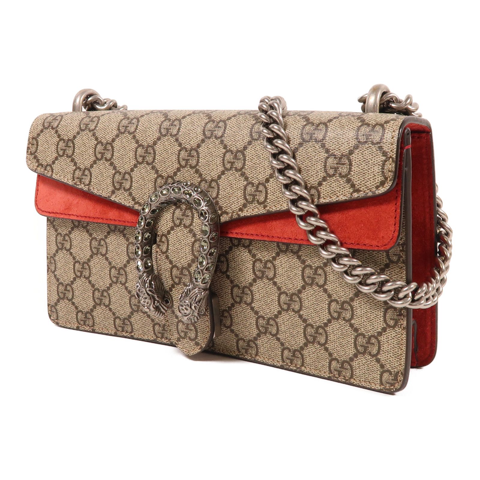 Gucci Small Dionysus Shoulder Bag 499623, GG Supreme