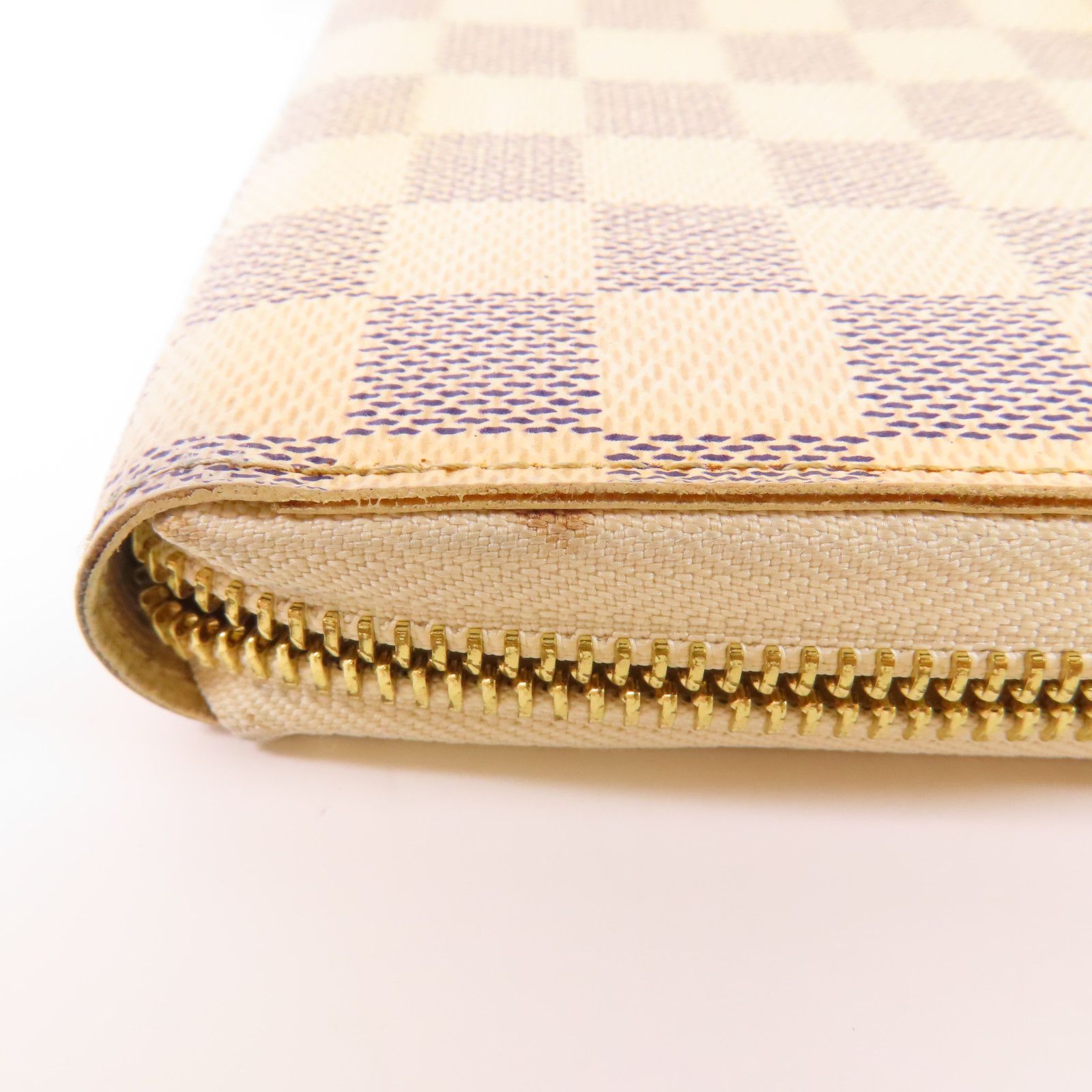 Louis Vuitton Zippy Wallet NM, Damier Azur