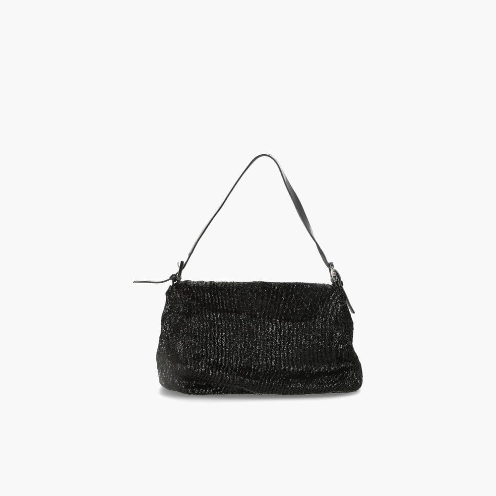 FENDI Beads Mama Baguette Shoulder Bag