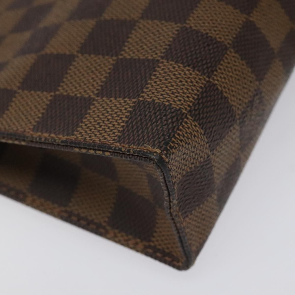 Louis Vuitton Damier Ebene Poche Toilette 26 Pouch N 47543 Lv Auth