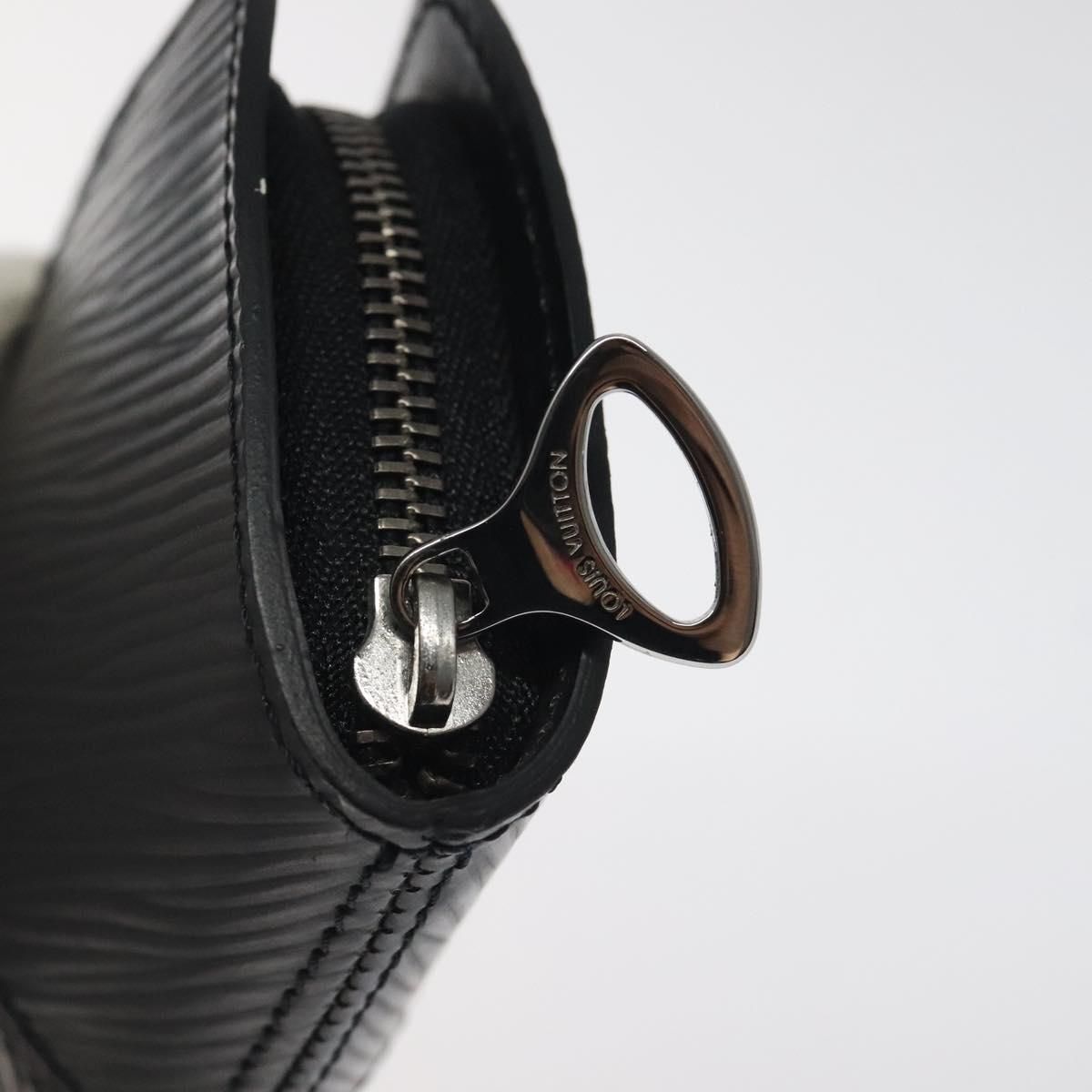 Louis Vuitton Epi Porte Monnaie Z Coin Purse Black M 63682 Lv Auth