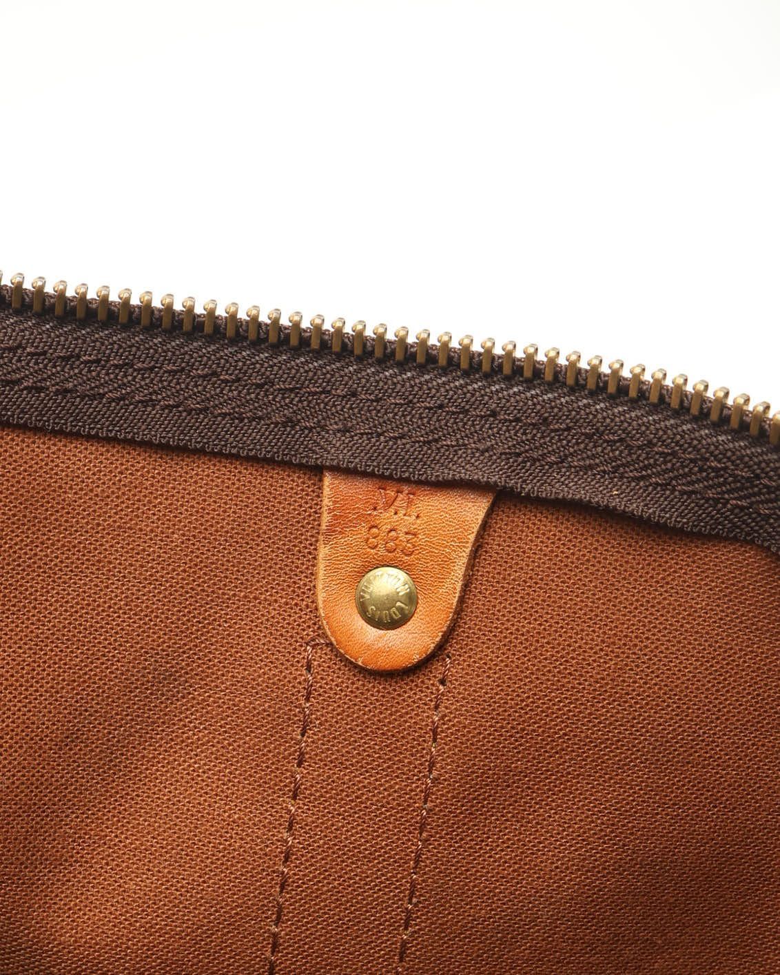 Louis Vuitton Monogram Keepall Bandoliered 50 Weekend Bag