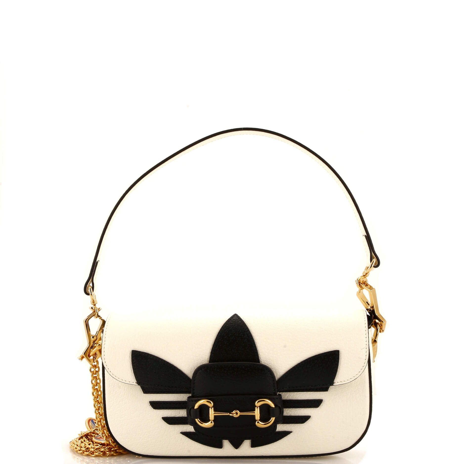 Gucci X Adidas Horsebit 1955 Shoulder Bag Leather East West
