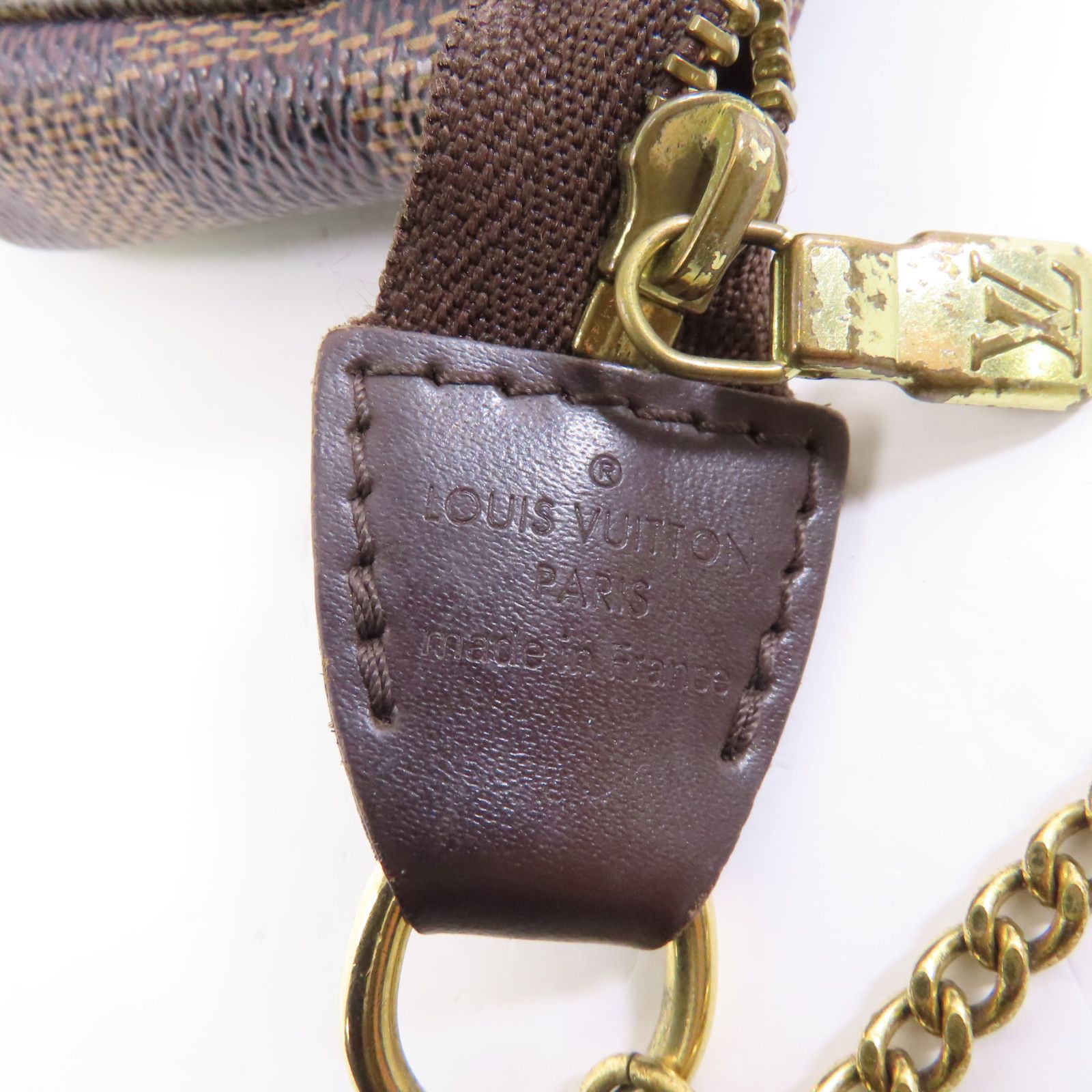 Louis Vuitton Mini Pochette Accessoires, Damier Ebene Trunks and Bags