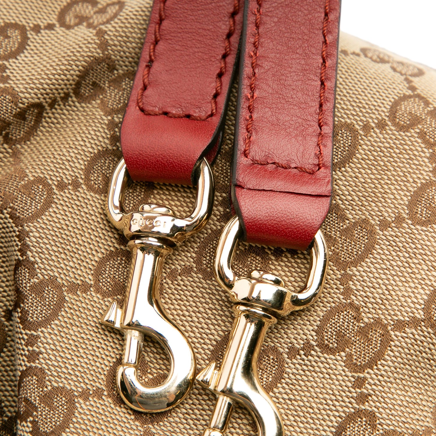 Gucci GG Canvas Sukey Satchel Brown