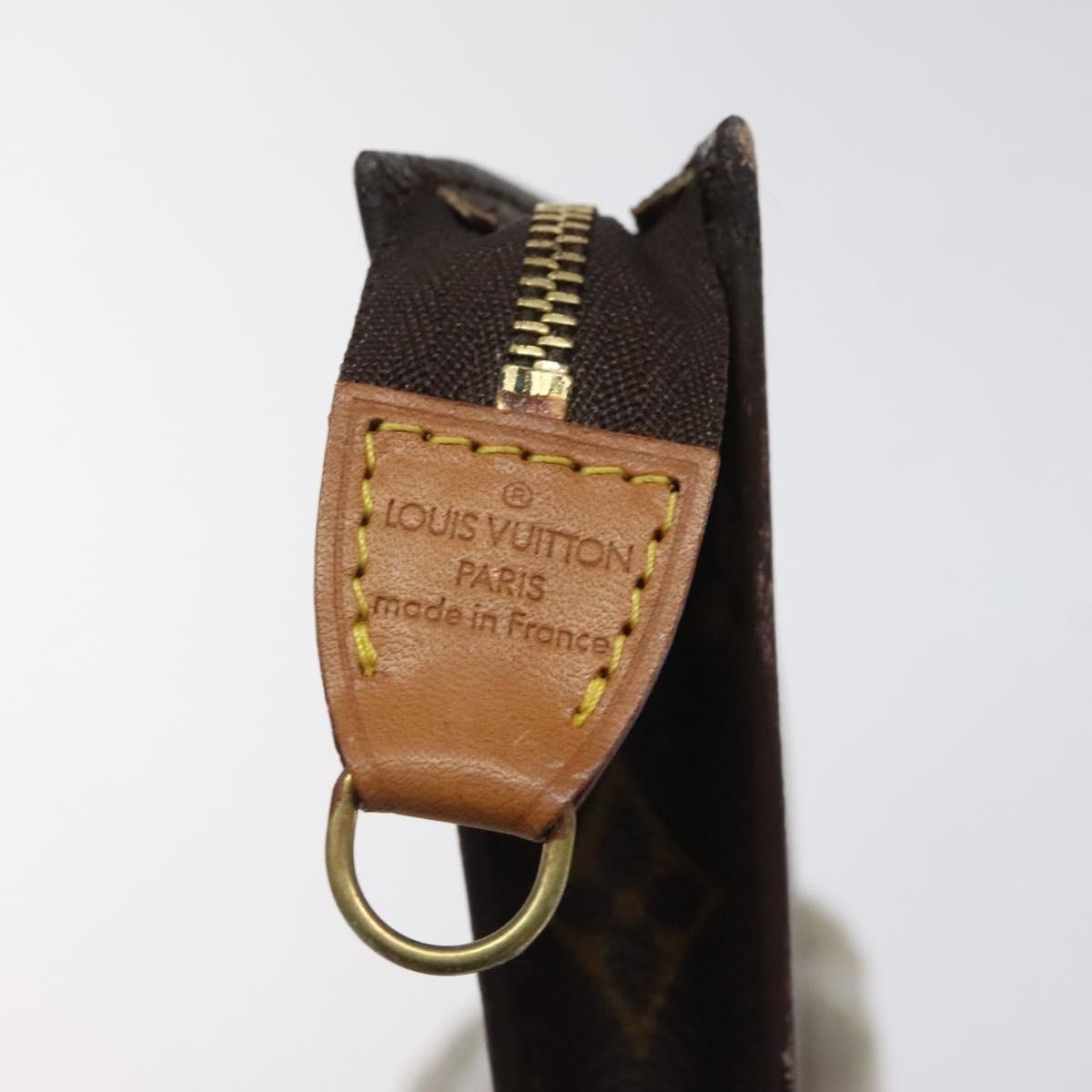 Louis Vuitton Monogram Bucket Pm Accessory Pouch Lv Auth