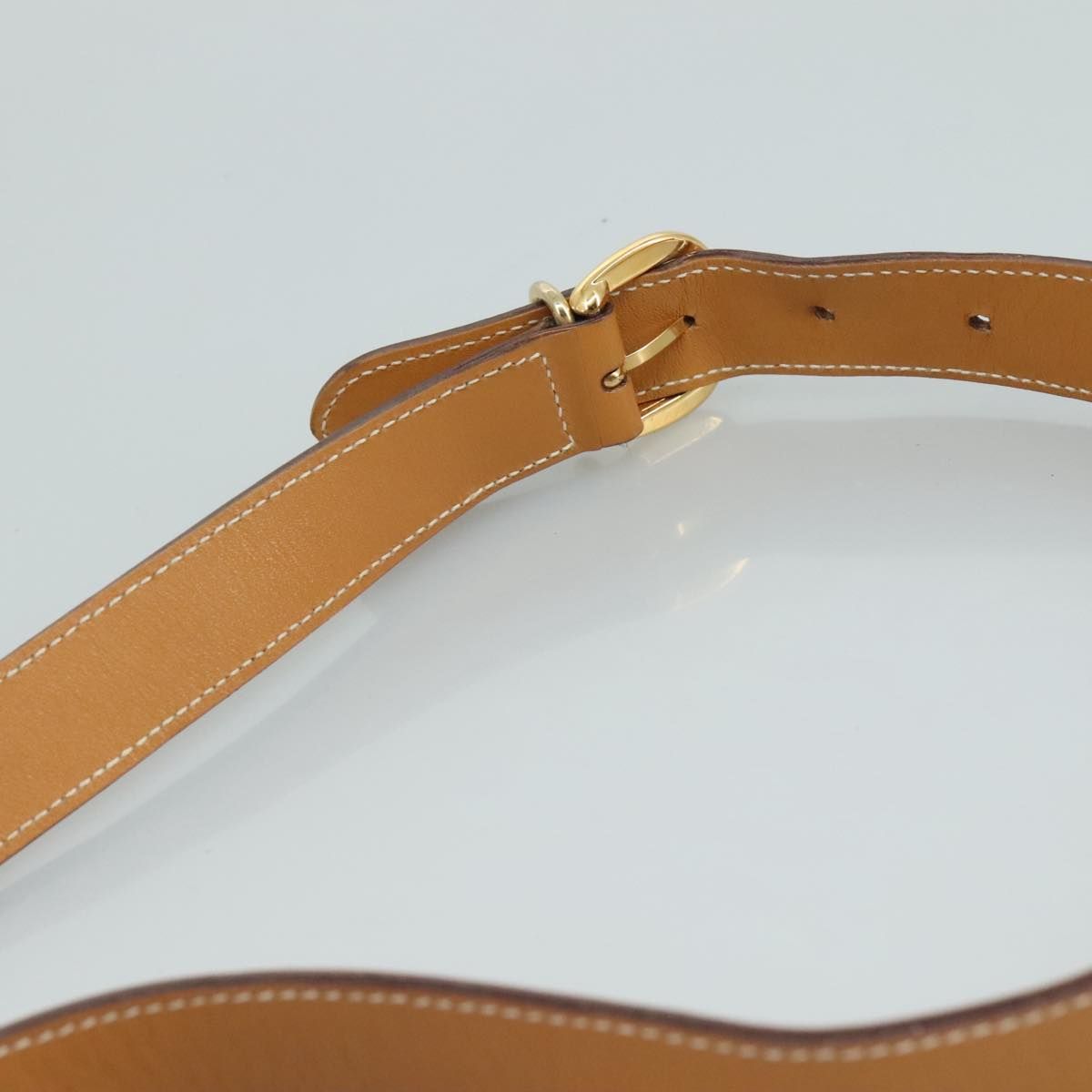 Gucci Micro Gg Supreme Shoulder Bag Pvc Beige Auth