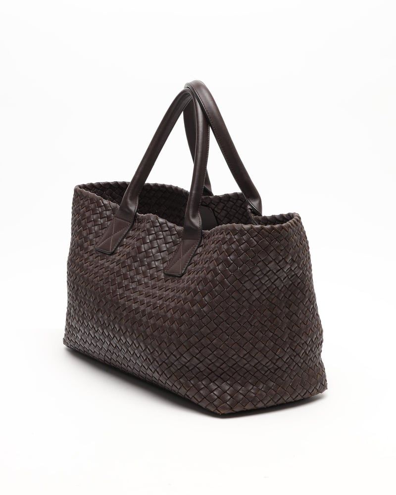 Bottega Veneta Intrecciato Cabat MM Tote Bag