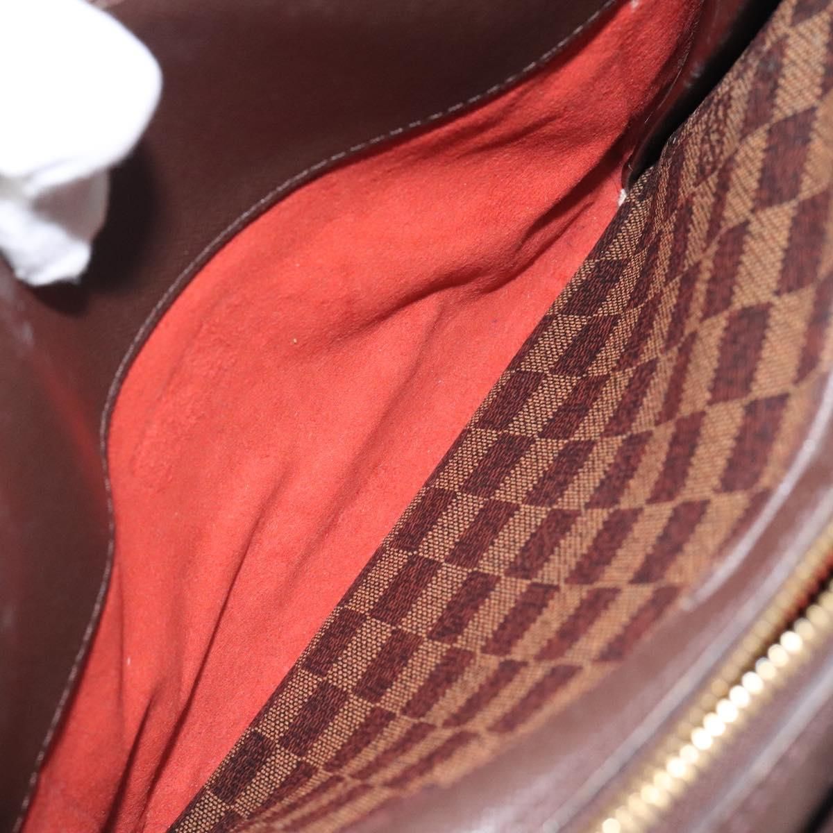 Louis Vuitton Damier Ebene Triana Hand Bag N 51155 Lv Auth