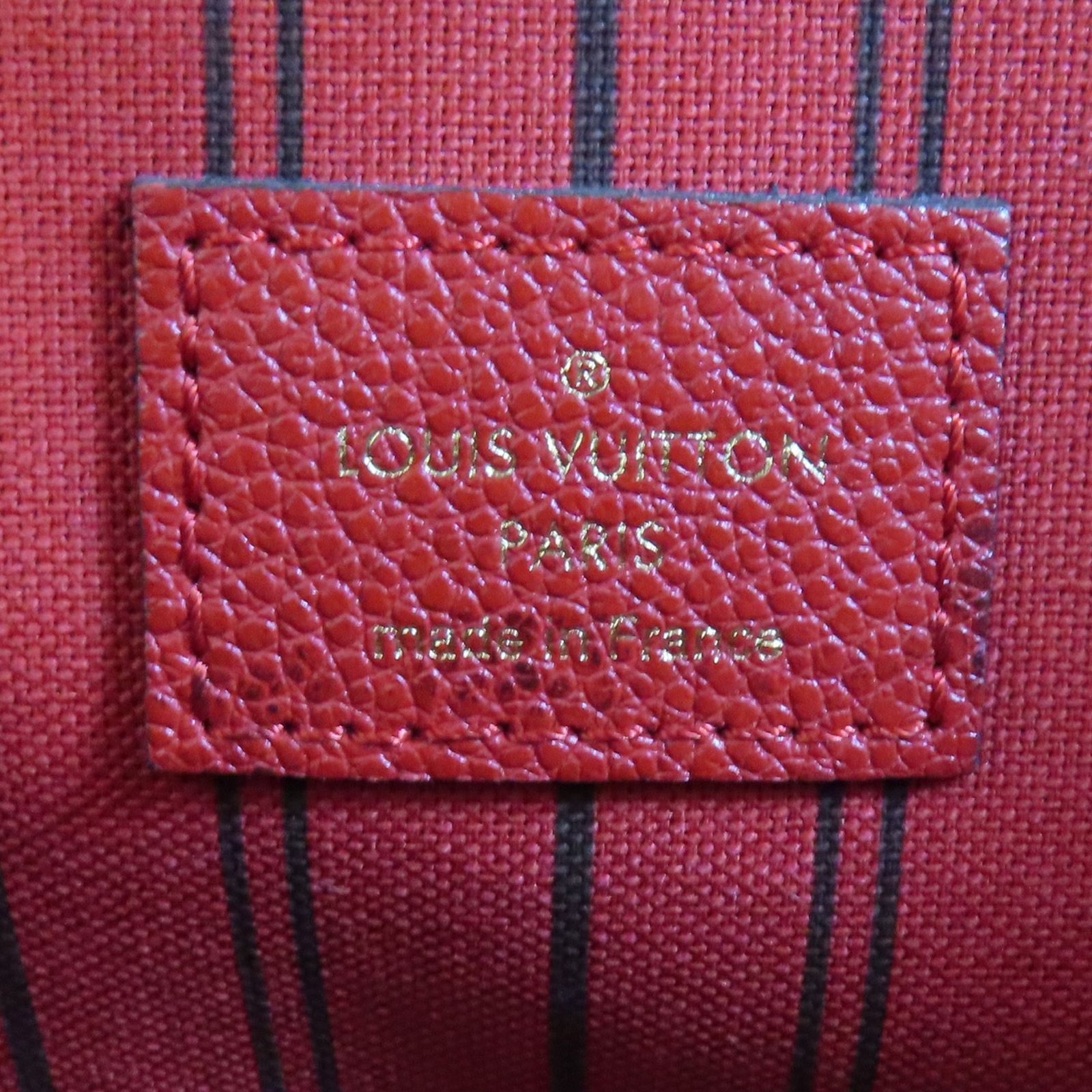 Louis Vuitton Pochette Metis, Empreinte