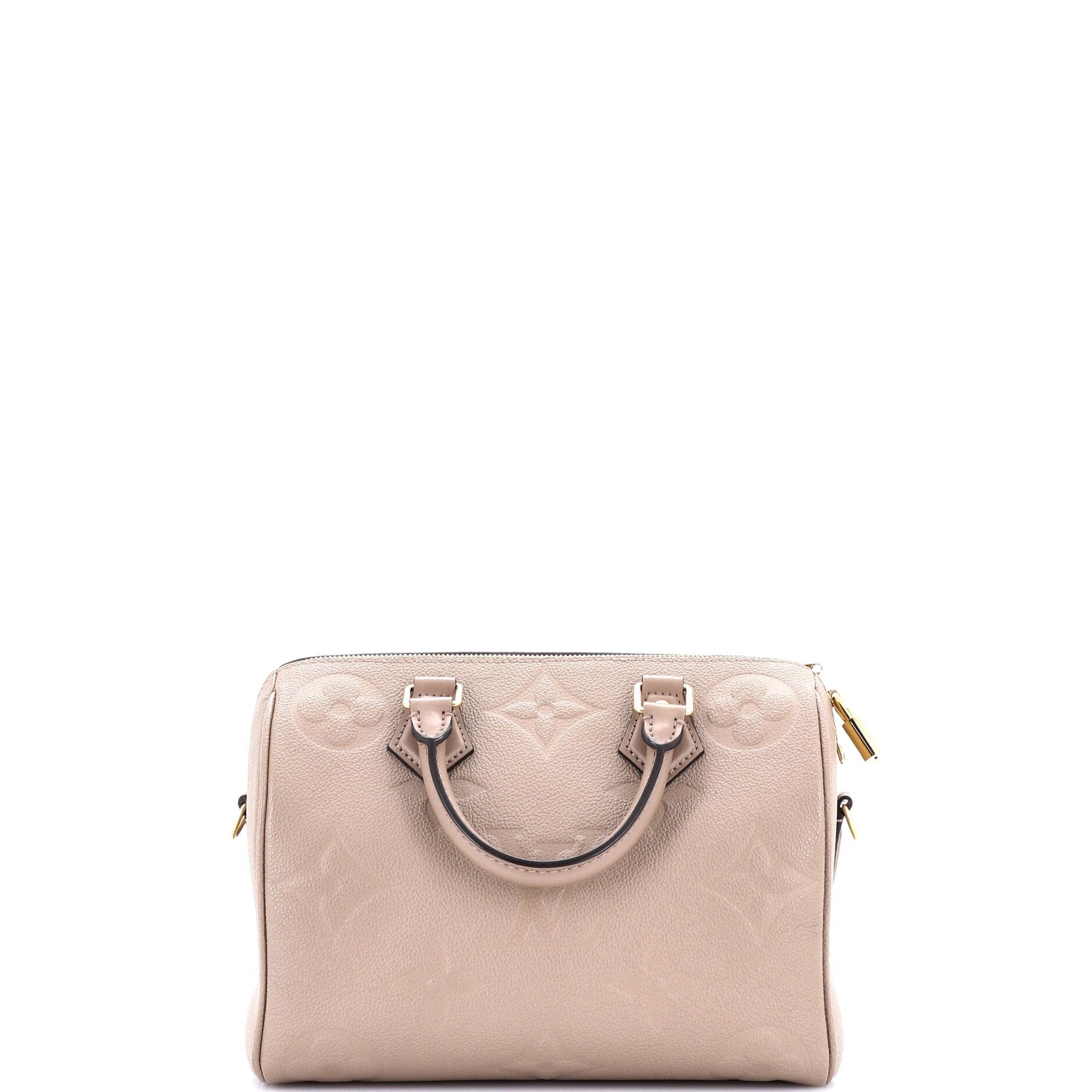 Louis Vuitton Speedy Bandouliere Bag Monogram Empreinte Giant 25