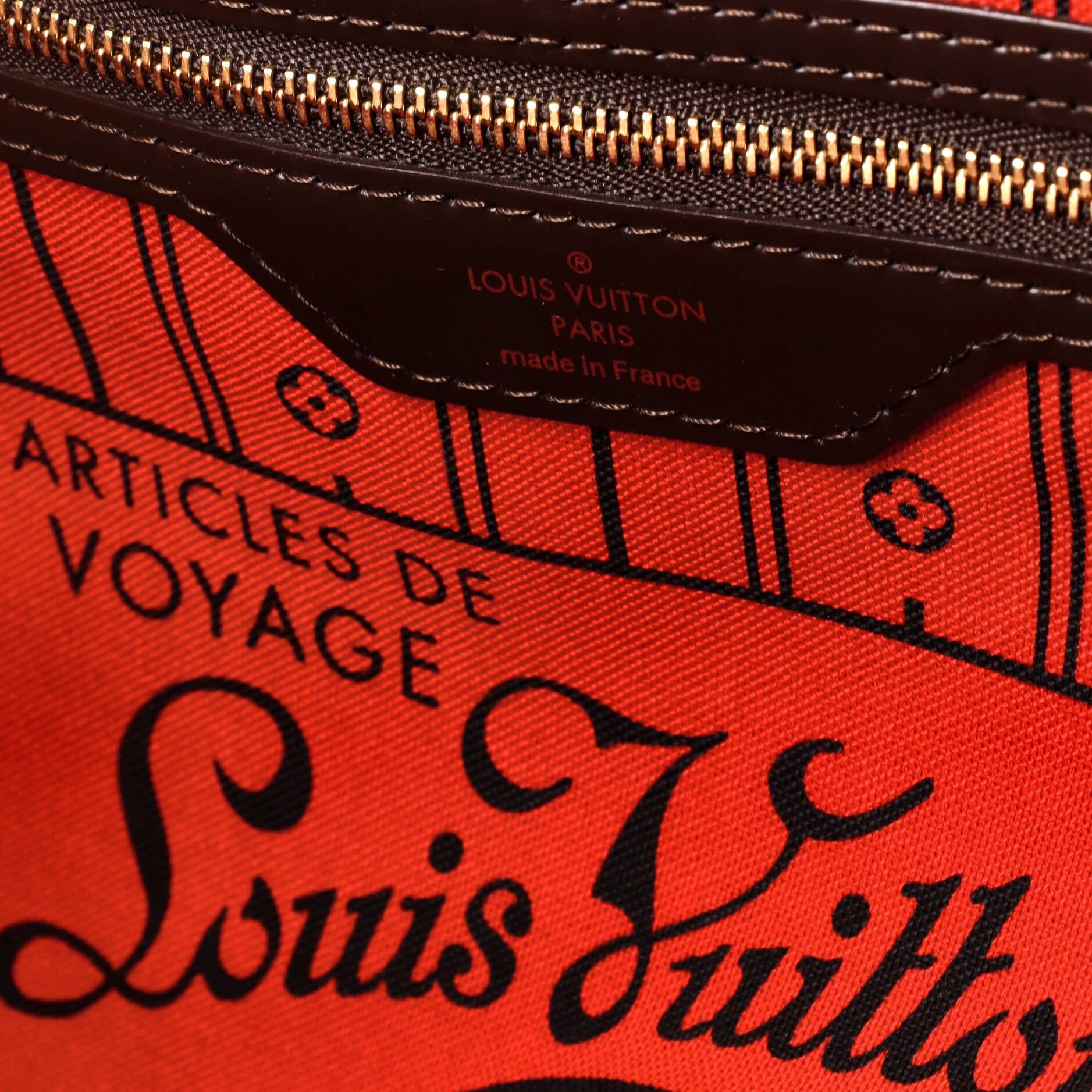 Louis Vuitton Neverfull Nm Tote Damier Gm