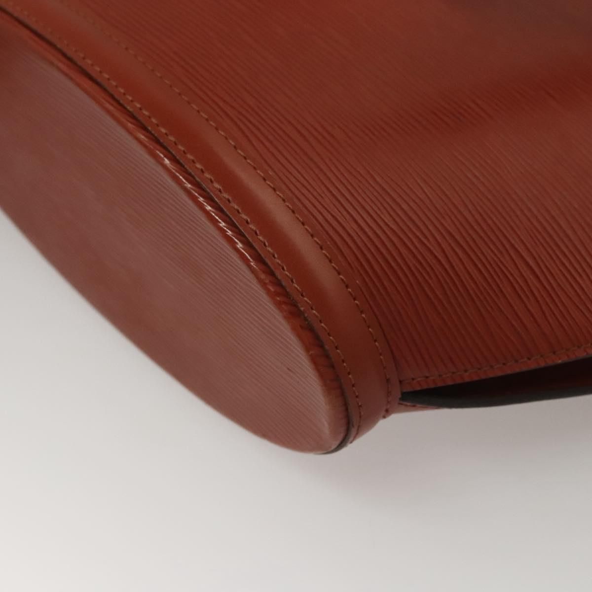Louis Vuitton Epi Saint Jacques Hand Bag Brown M 52263 Lv Auth