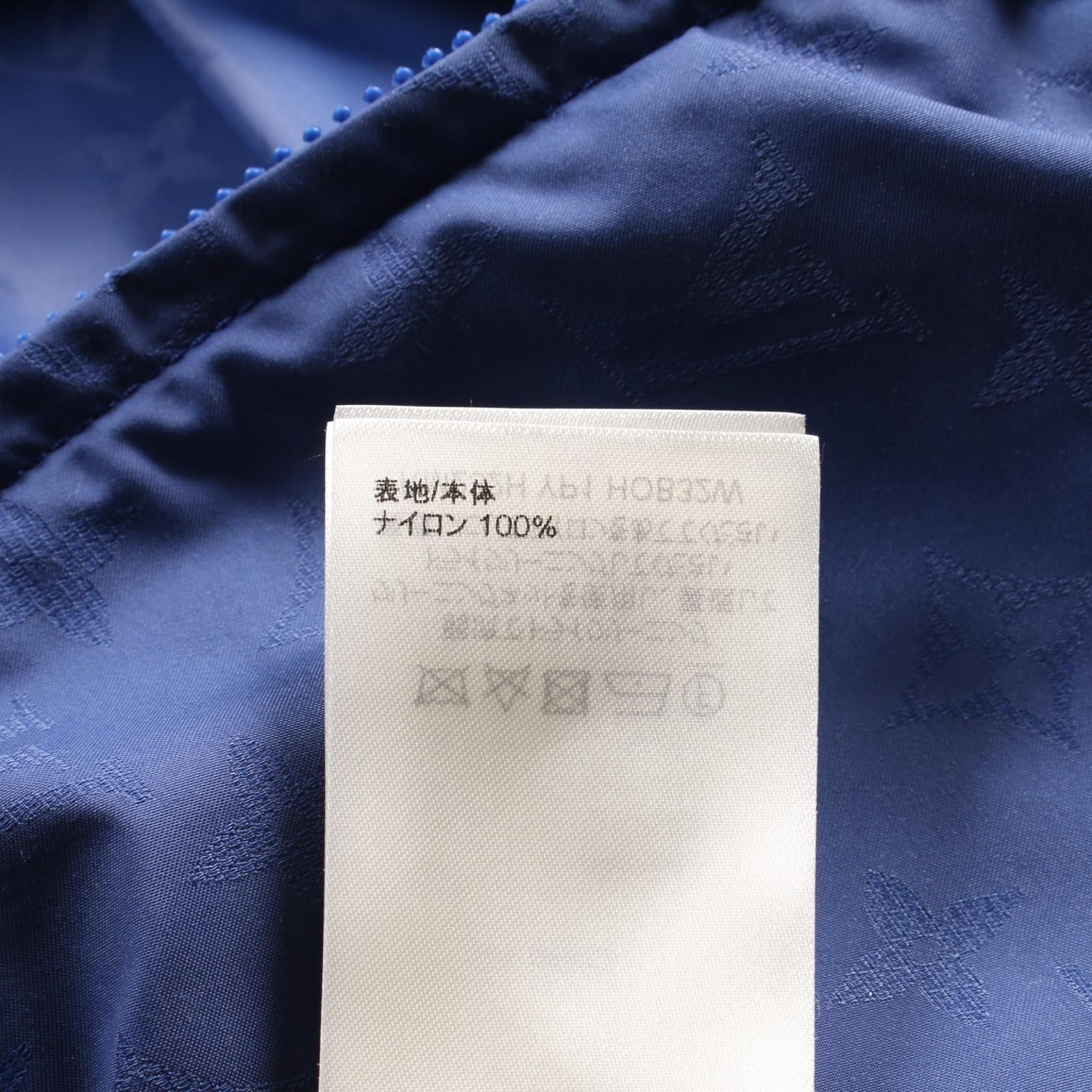 Louis Vuitton Lv _ Yk Monogram Face Blue Blouson Rm 232h Yp 1 Hob 32w