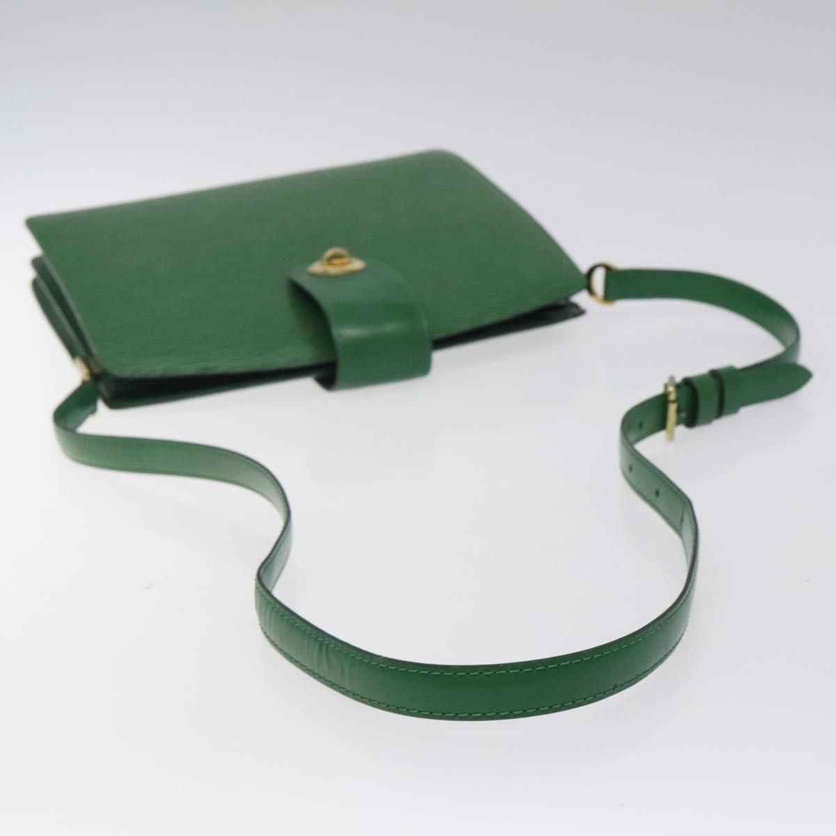 Louis Vuitton Epi Capuchin Shoulder Bag Green M 52344 Lv Auth