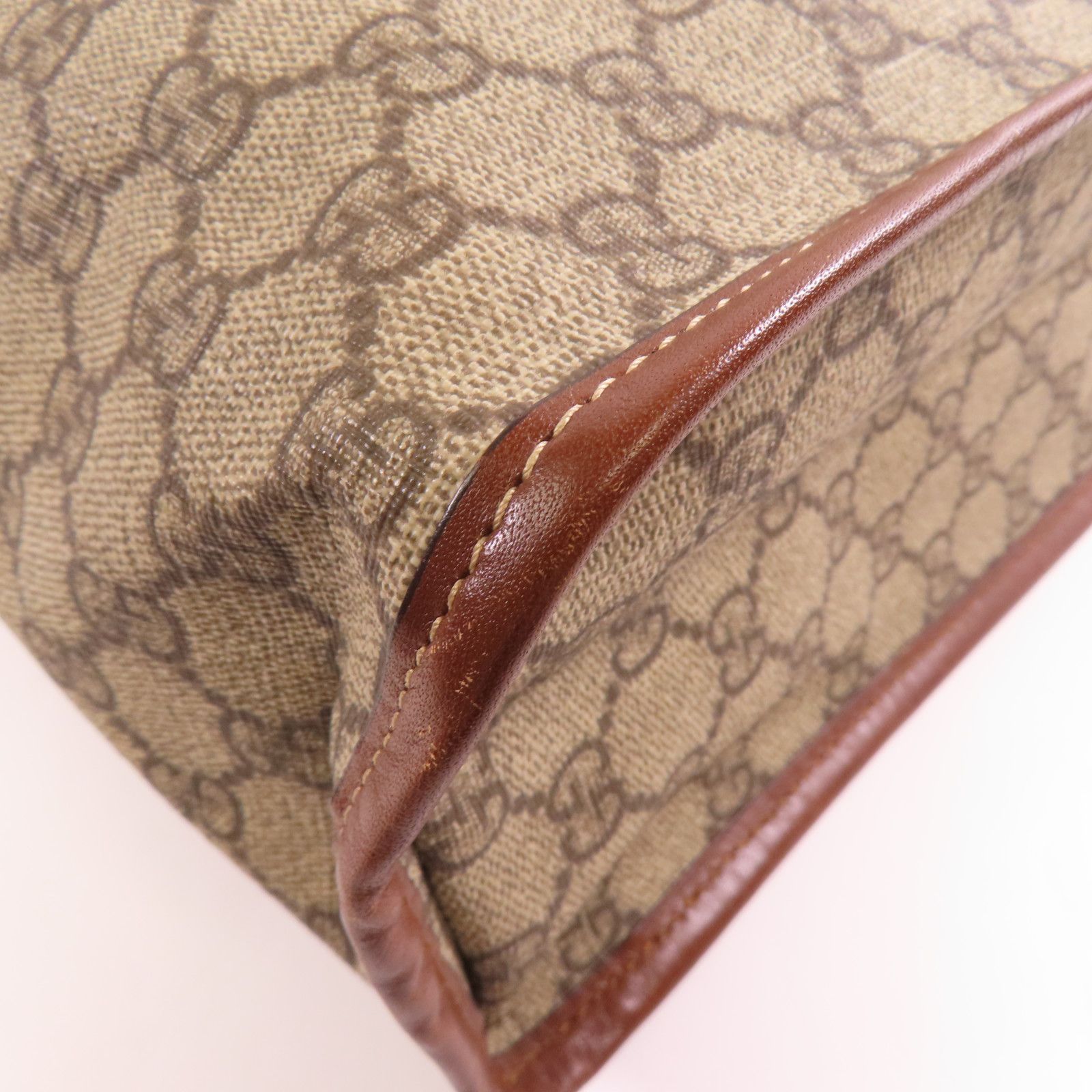 Gucci GG Plus Monogram Small Signature Web Loop Vertical Tote