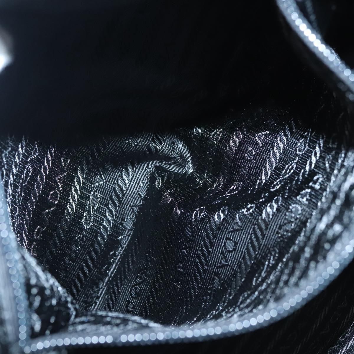 Prada Shoulder Bag Nylon Black Auth