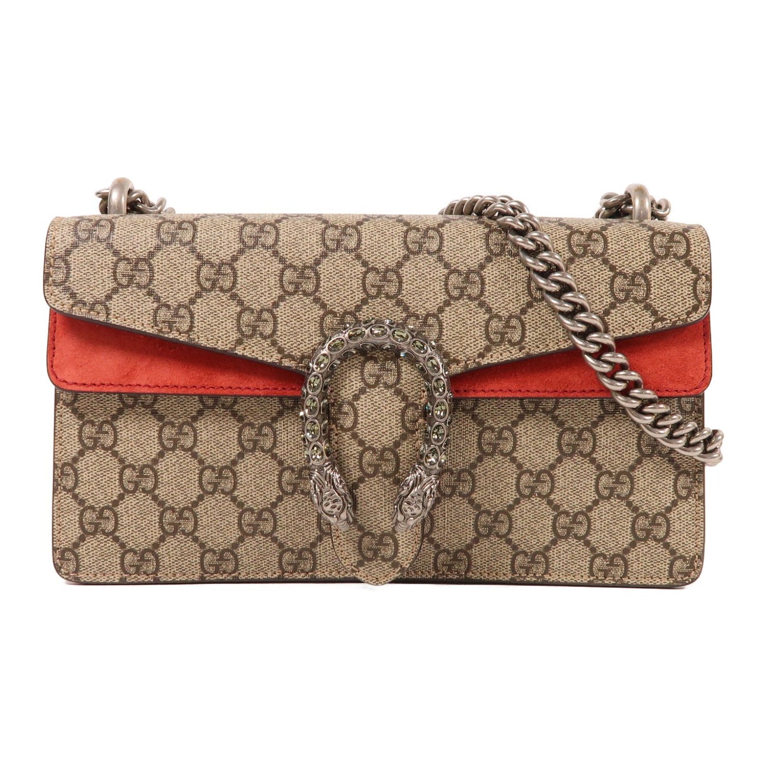 Gucci Small Dionysus Shoulder Bag 499623, GG Supreme
