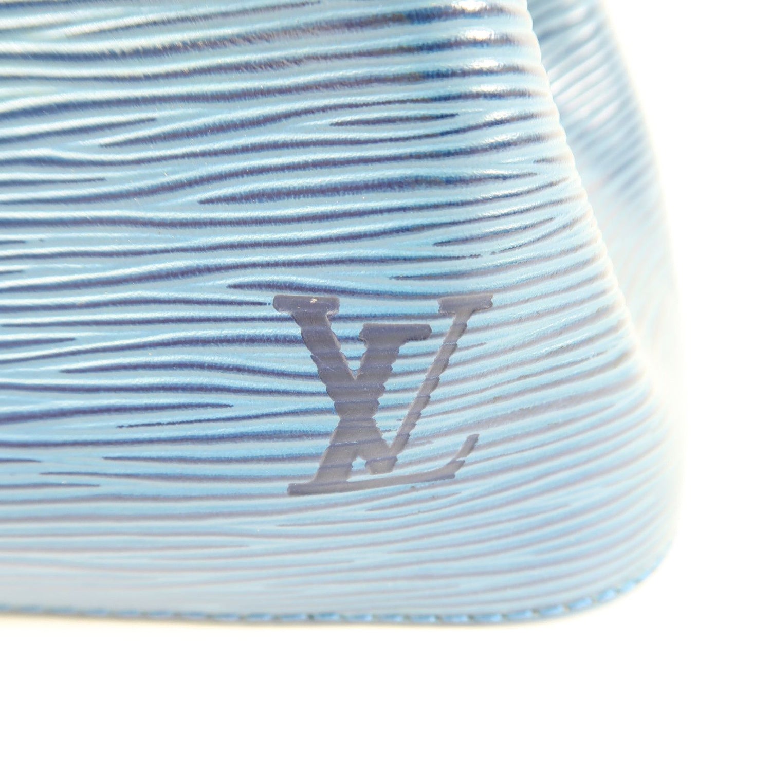 Louis Vuitton Epi Petit Noe Gold Buckle Shoulder Bag Blue Toledo Blue Shoulder Bag M 44107