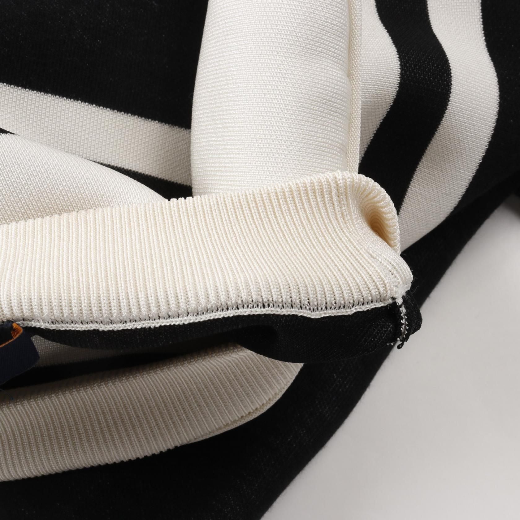 Louis Vuitton Black Beige Knit Rw 222w P 15 Fnkl 10