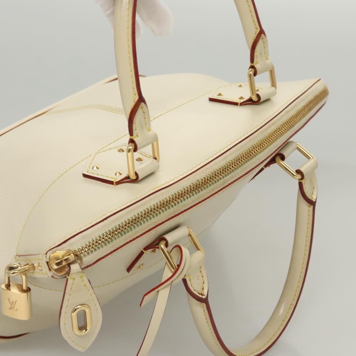 Louis Vuitton Suhari Rock It Pm Hand Bag White M 91887 Lv Auth