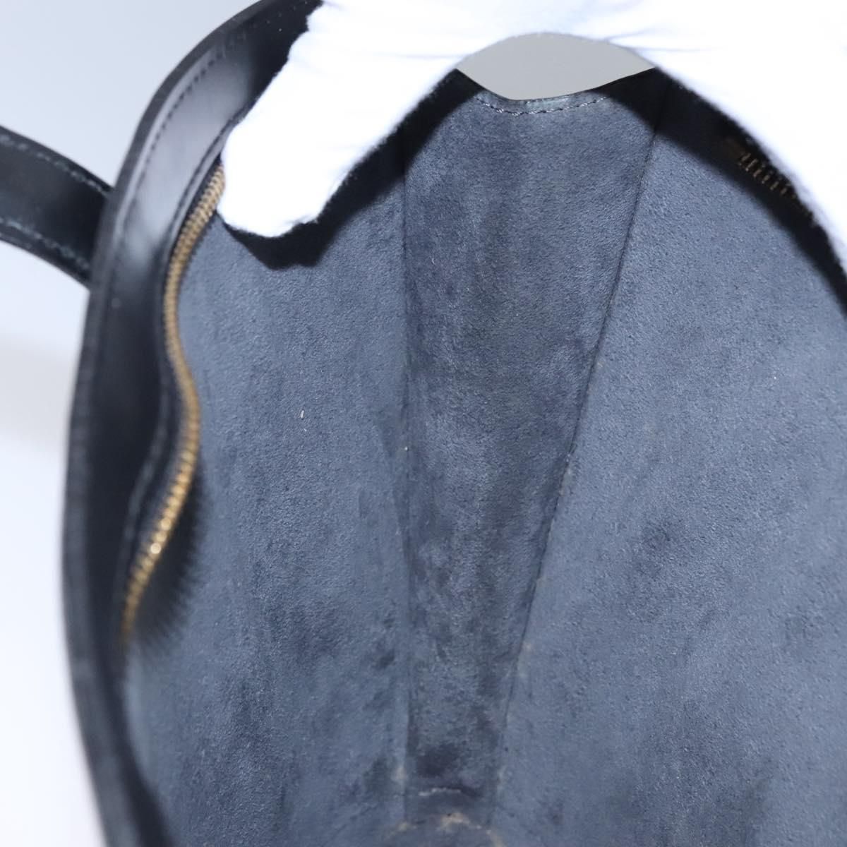 Louis Vuitton Epi Saint Jacques Powanie Long Bag Black M 52332 Lv Auth