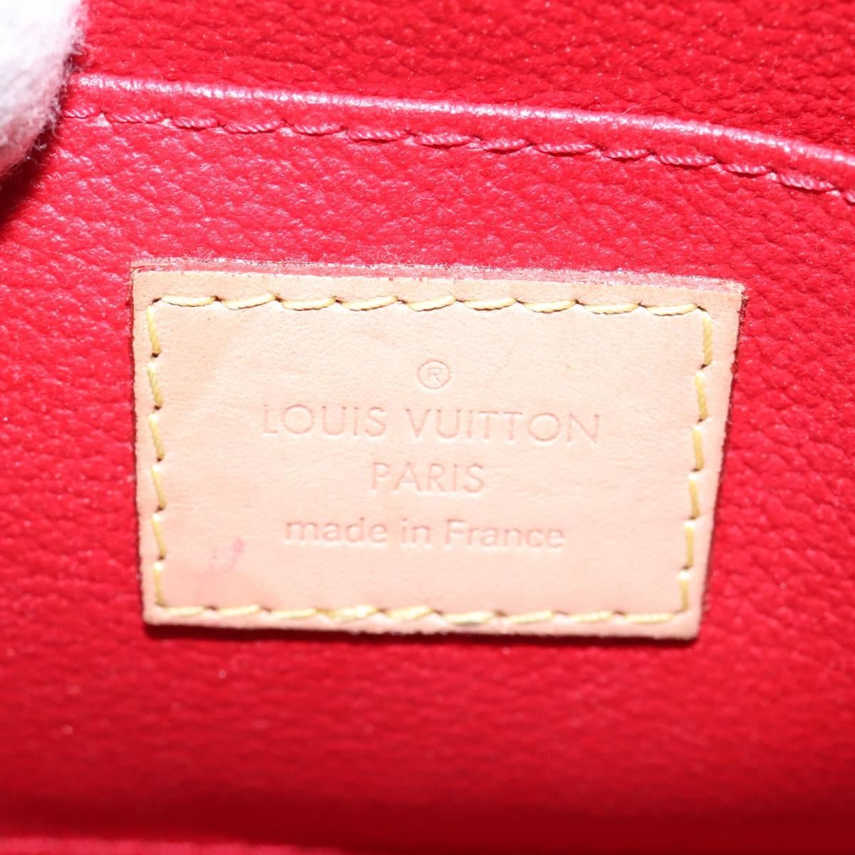 Louis Vuitton Vernis Pochette Cosmetic Pouch Slys M 90172 Lv Auth