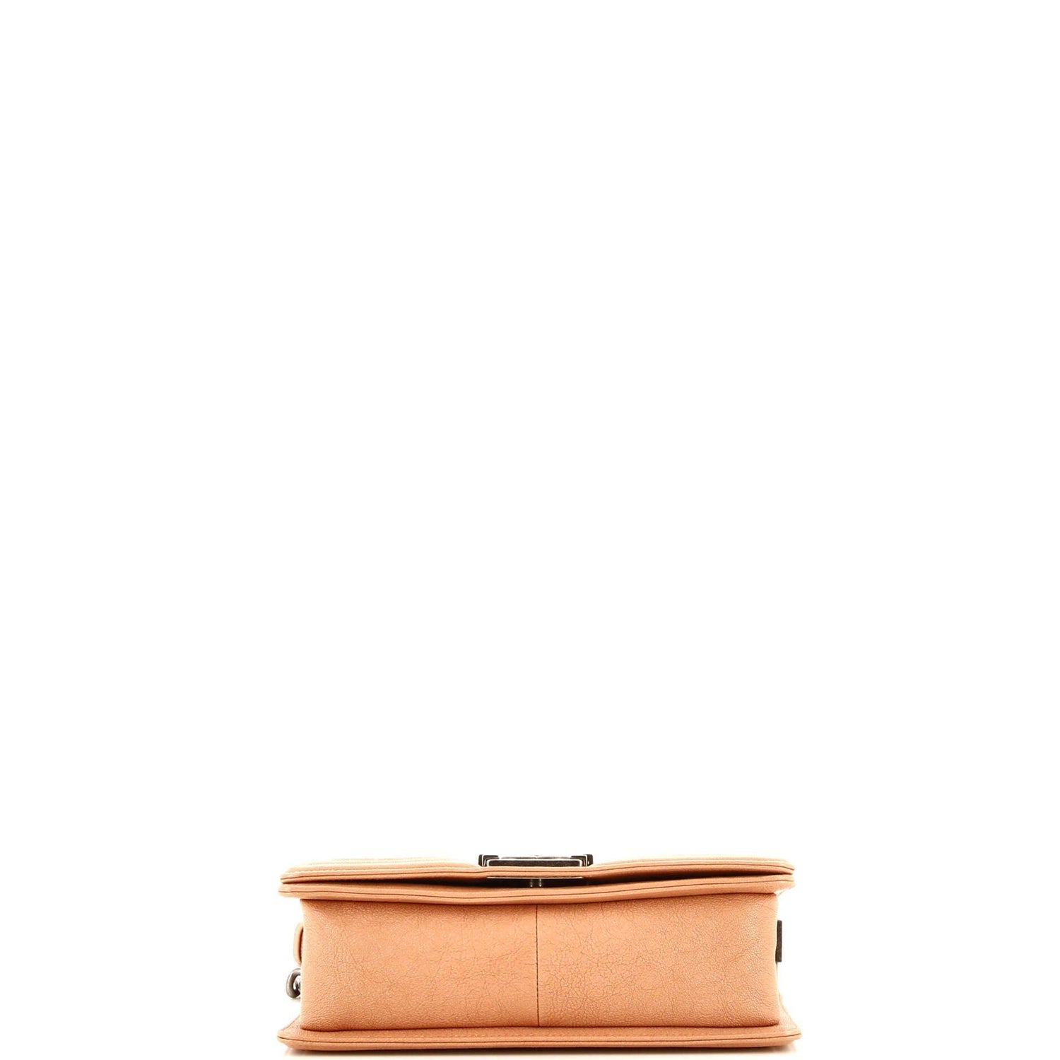 Chanel Boy Flap Bag Quilted Caviar Old Medium