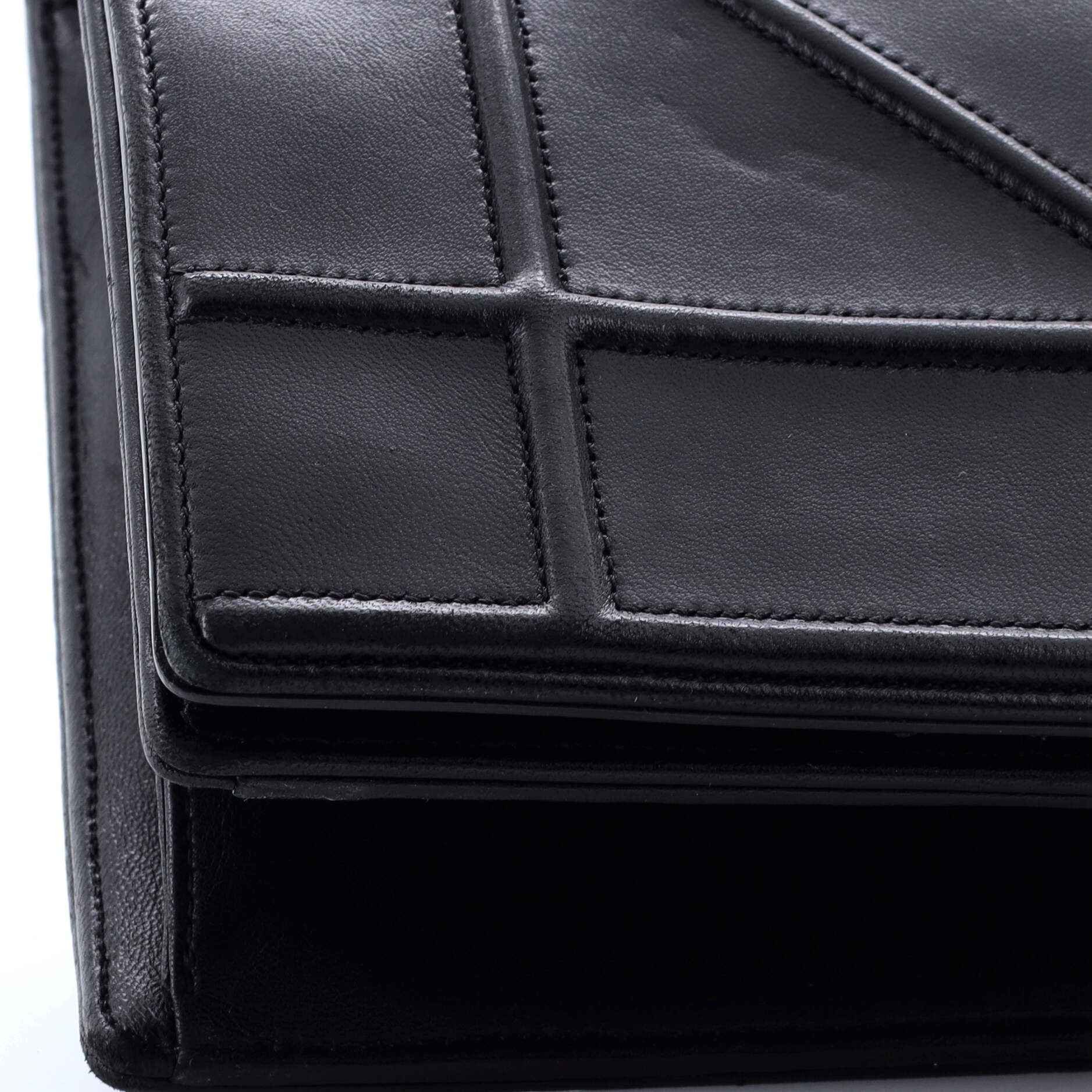 Christian Dior Diorama Flap Bag Calfskin Large